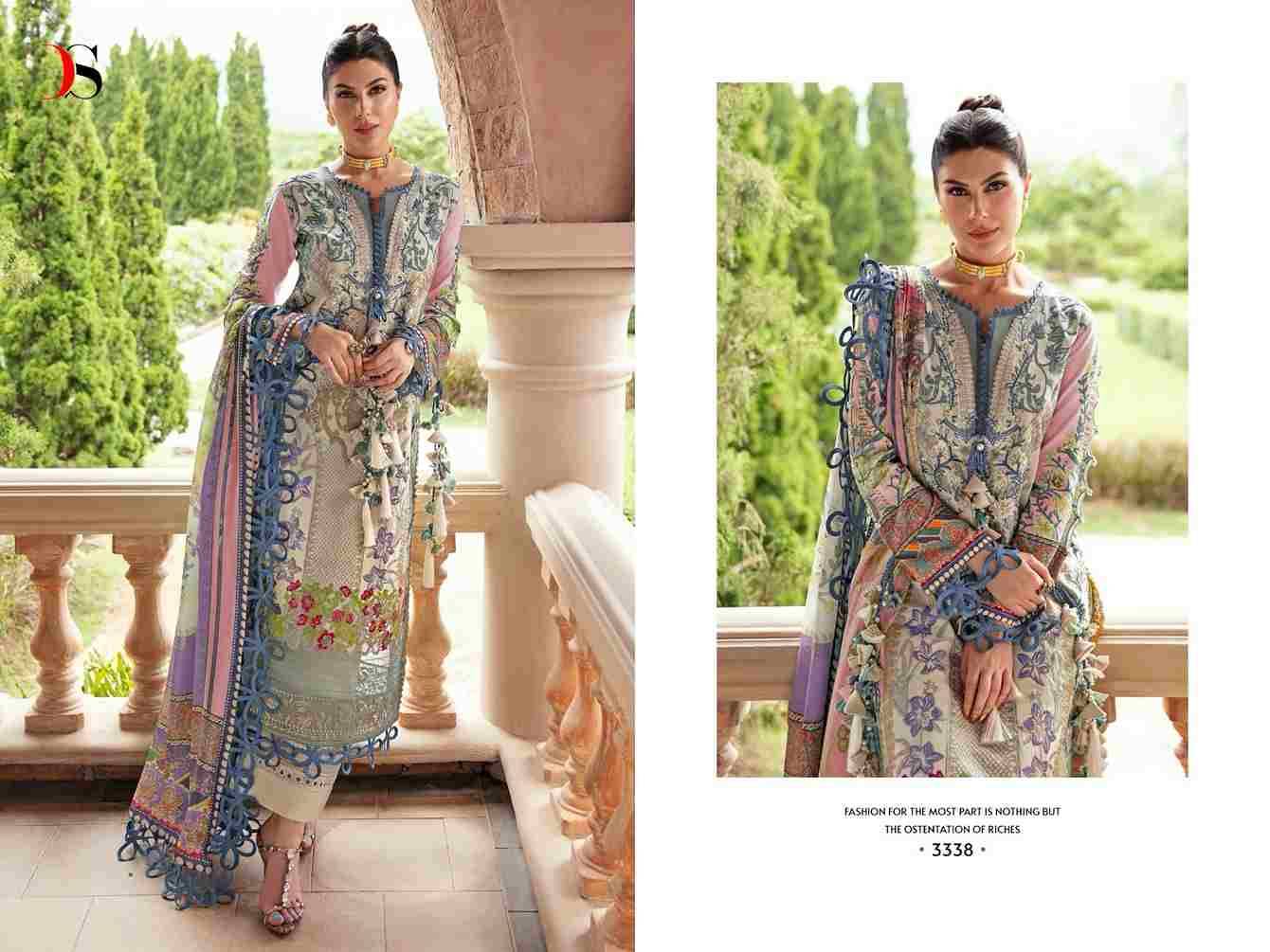 Firdous Queens Court Vol-5 By Deepsy Suits 3331 To 3338 Series Beautiful Pakistani Suits Colorful Stylish Fancy Casual Wear Pure Cotton Embroidered Dresses At Wholesale Price