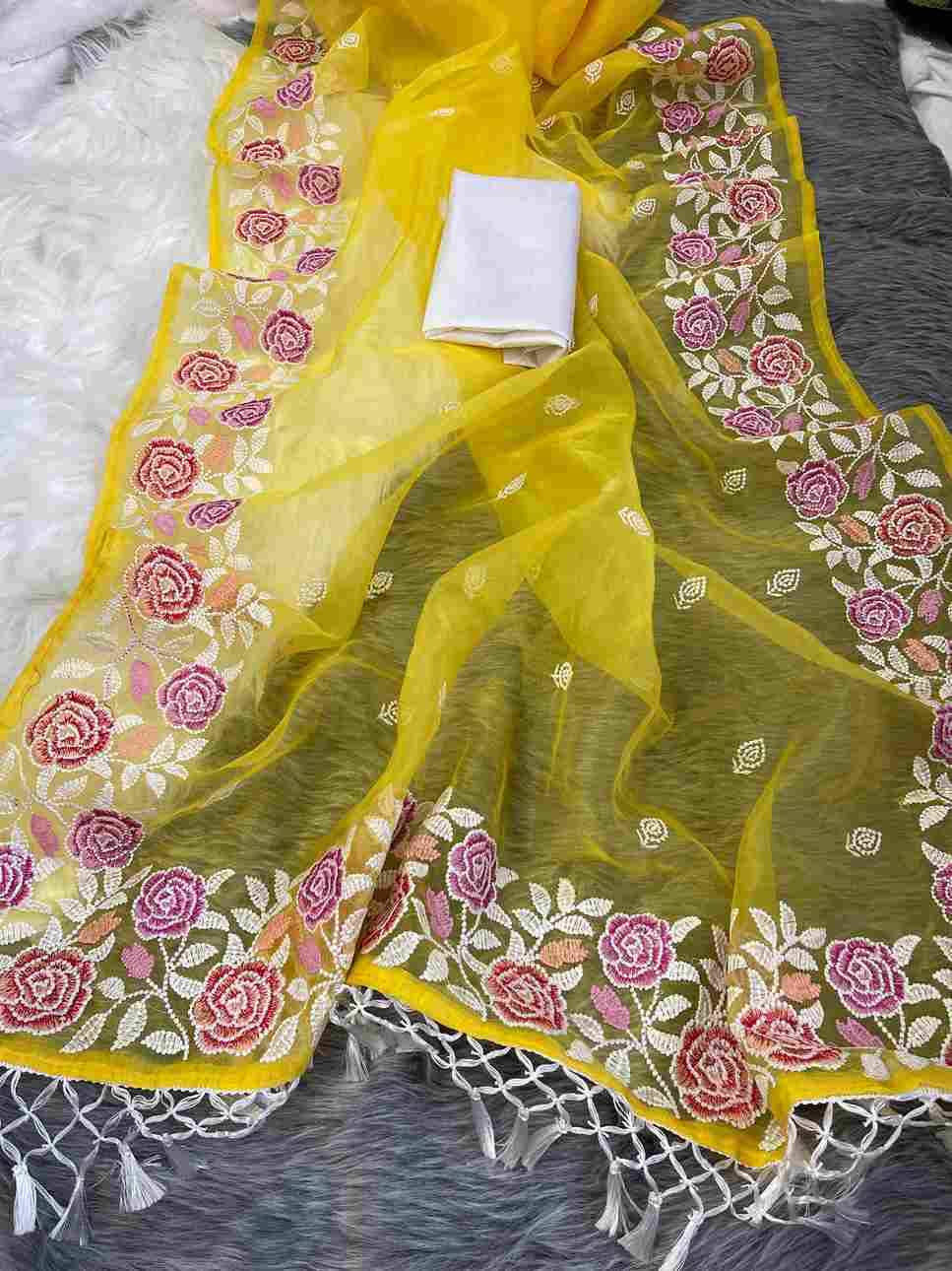 Jagruti By Fashid Wholesale 01 To 04 Series Indian Traditional Wear Collection Beautiful Stylish Fancy Colorful Party Wear & Occasional Wear Organza Silk Sarees At Wholesale Price