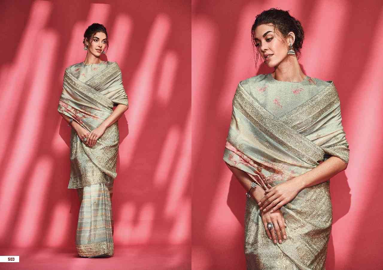 Eternity By Varsha 501 To 503 Series Indian Traditional Wear Collection Beautiful Stylish Fancy Colorful Party Wear & Occasional Wear Viscose Sarees At Wholesale Price