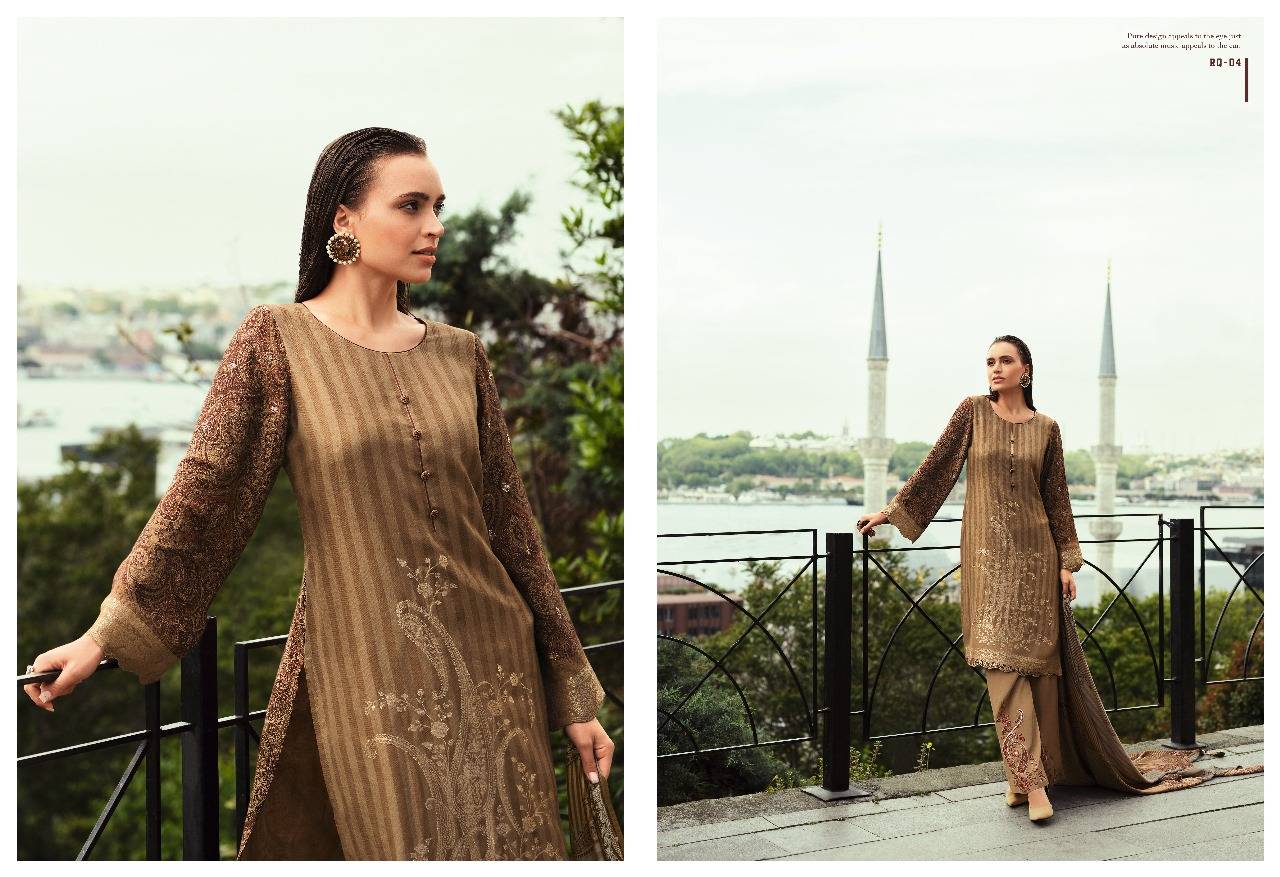 Rashaqat By Varsha 01 To 07 Series Designer Festive Suits Beautiful Stylish Colorful Fancy Party Wear & Occasional Wear Silk Digital Print Dresses At Wholesale Price