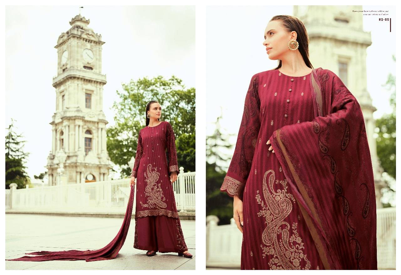 Rashaqat By Varsha 01 To 07 Series Designer Festive Suits Beautiful Stylish Colorful Fancy Party Wear & Occasional Wear Silk Digital Print Dresses At Wholesale Price