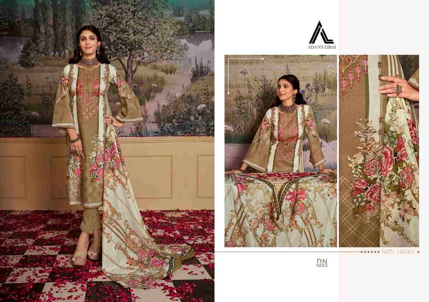 Naira Vol-27 By Adans Libas 1001 To 1008 Series Beautiful Festive Suits Stylish Fancy Colorful Casual Wear & Ethnic Wear Pure Cotton Print Dresses At Wholesale Price