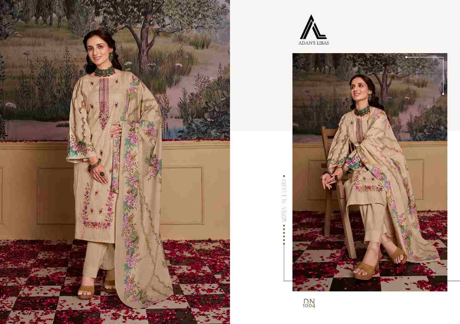 Naira Vol-27 By Adans Libas 1001 To 1008 Series Beautiful Festive Suits Stylish Fancy Colorful Casual Wear & Ethnic Wear Pure Cotton Print Dresses At Wholesale Price