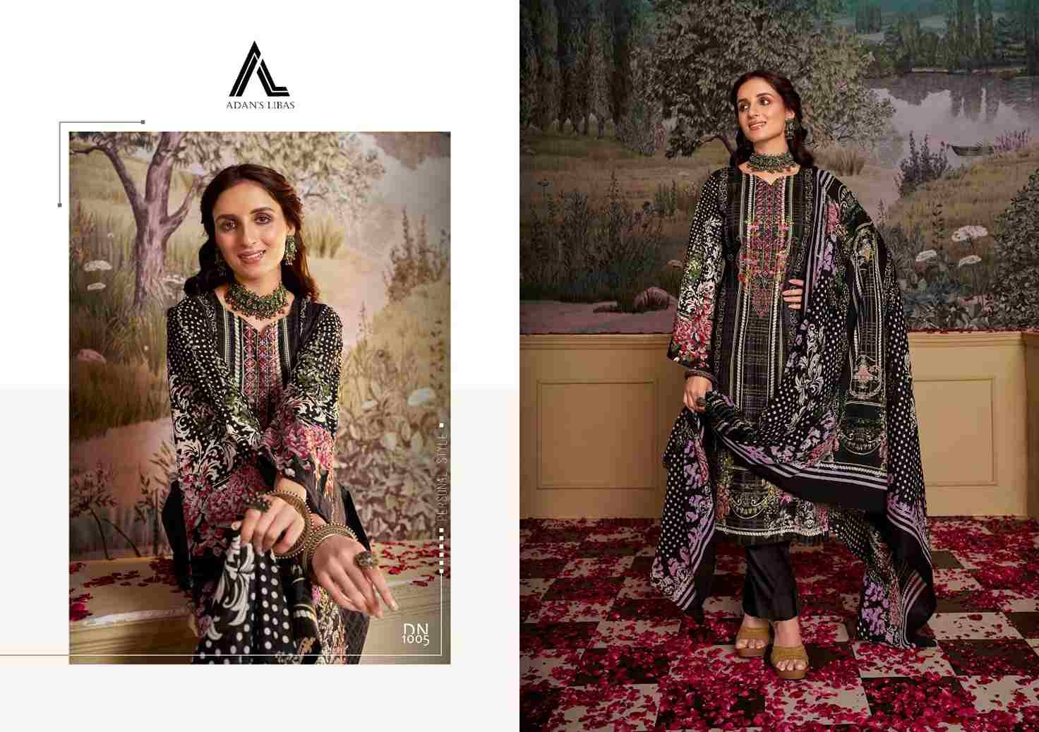 Naira Vol-27 By Adans Libas 1001 To 1008 Series Beautiful Festive Suits Stylish Fancy Colorful Casual Wear & Ethnic Wear Pure Cotton Print Dresses At Wholesale Price
