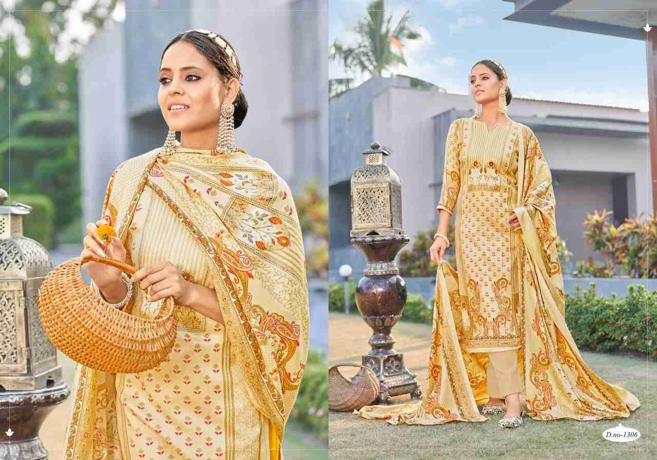 Kashmir Ki Kali Vol-13 By Radha Fab 1301 To 1310 Series Beautiful Festive Suits Colorful Stylish Fancy Casual Wear & Ethnic Wear Pure Pashmina Embroidered Dresses At Wholesale Price
