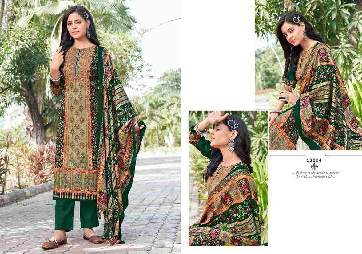 Kashmir Ki Kali Vol-12 By Radha Fab 12001 To 12010 Series Beautiful Festive Suits Colorful Stylish Fancy Casual Wear & Ethnic Wear Pure Pashmina Embroidered Dresses At Wholesale Price