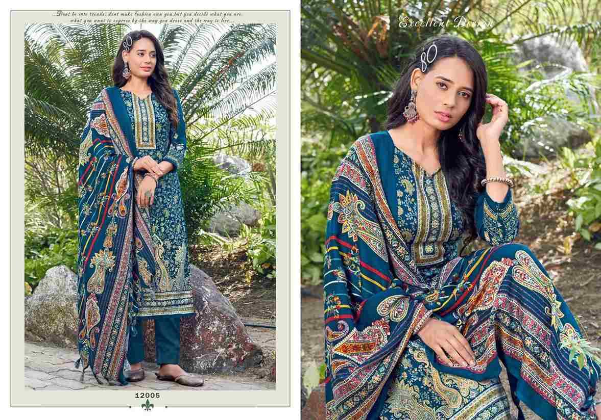 Kashmir Ki Kali Vol-12 By Radha Fab 12001 To 12010 Series Beautiful Festive Suits Colorful Stylish Fancy Casual Wear & Ethnic Wear Pure Pashmina Embroidered Dresses At Wholesale Price