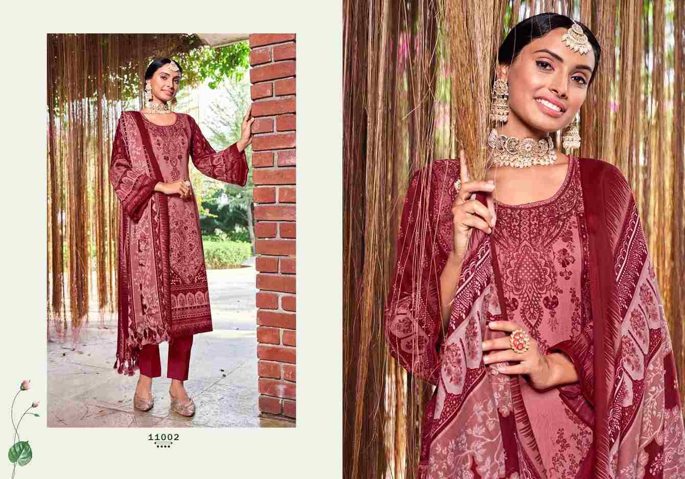 Kashmir Ki Kali Vol-11 By Radha Fab 11001 To 11010 Series Beautiful Festive Suits Colorful Stylish Fancy Casual Wear & Ethnic Wear Pure Pashmina Embroidered Dresses At Wholesale Price