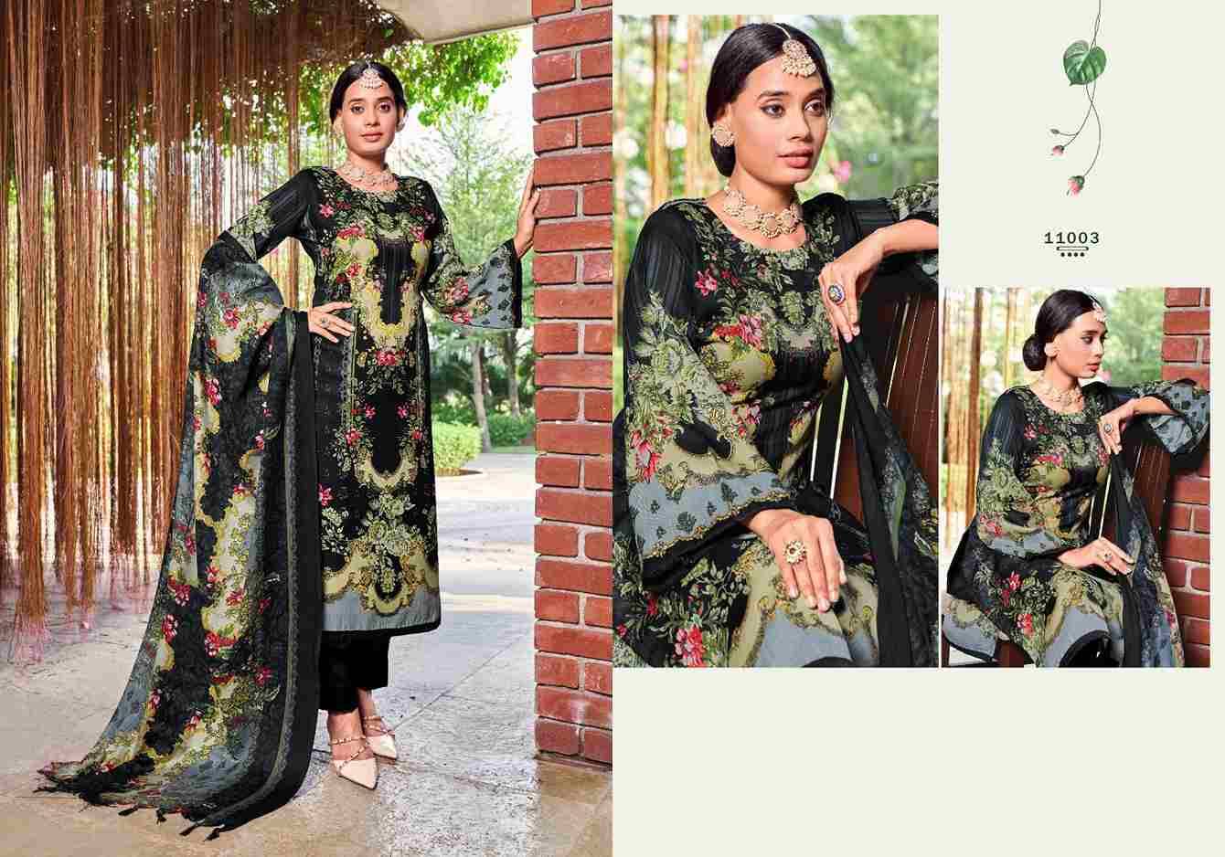 Kashmir Ki Kali Vol-11 By Radha Fab 11001 To 11010 Series Beautiful Festive Suits Colorful Stylish Fancy Casual Wear & Ethnic Wear Pure Pashmina Embroidered Dresses At Wholesale Price