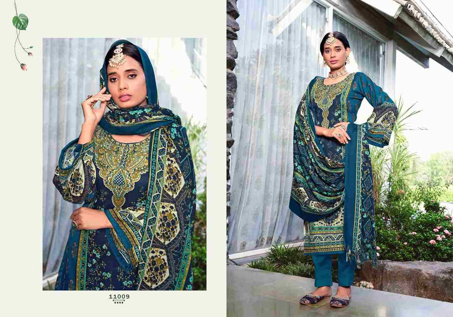 Kashmir Ki Kali Vol-11 By Radha Fab 11001 To 11010 Series Beautiful Festive Suits Colorful Stylish Fancy Casual Wear & Ethnic Wear Pure Pashmina Embroidered Dresses At Wholesale Price