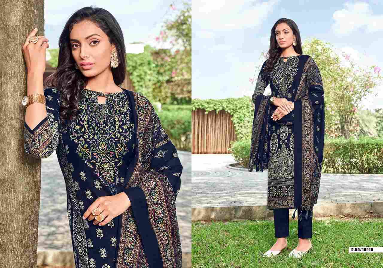 Kashmir Ki Kali Vol-10 By Radha Fab 10001 To 10010 Series Beautiful Festive Suits Colorful Stylish Fancy Casual Wear & Ethnic Wear Pure Pashmina Embroidered Dresses At Wholesale Price