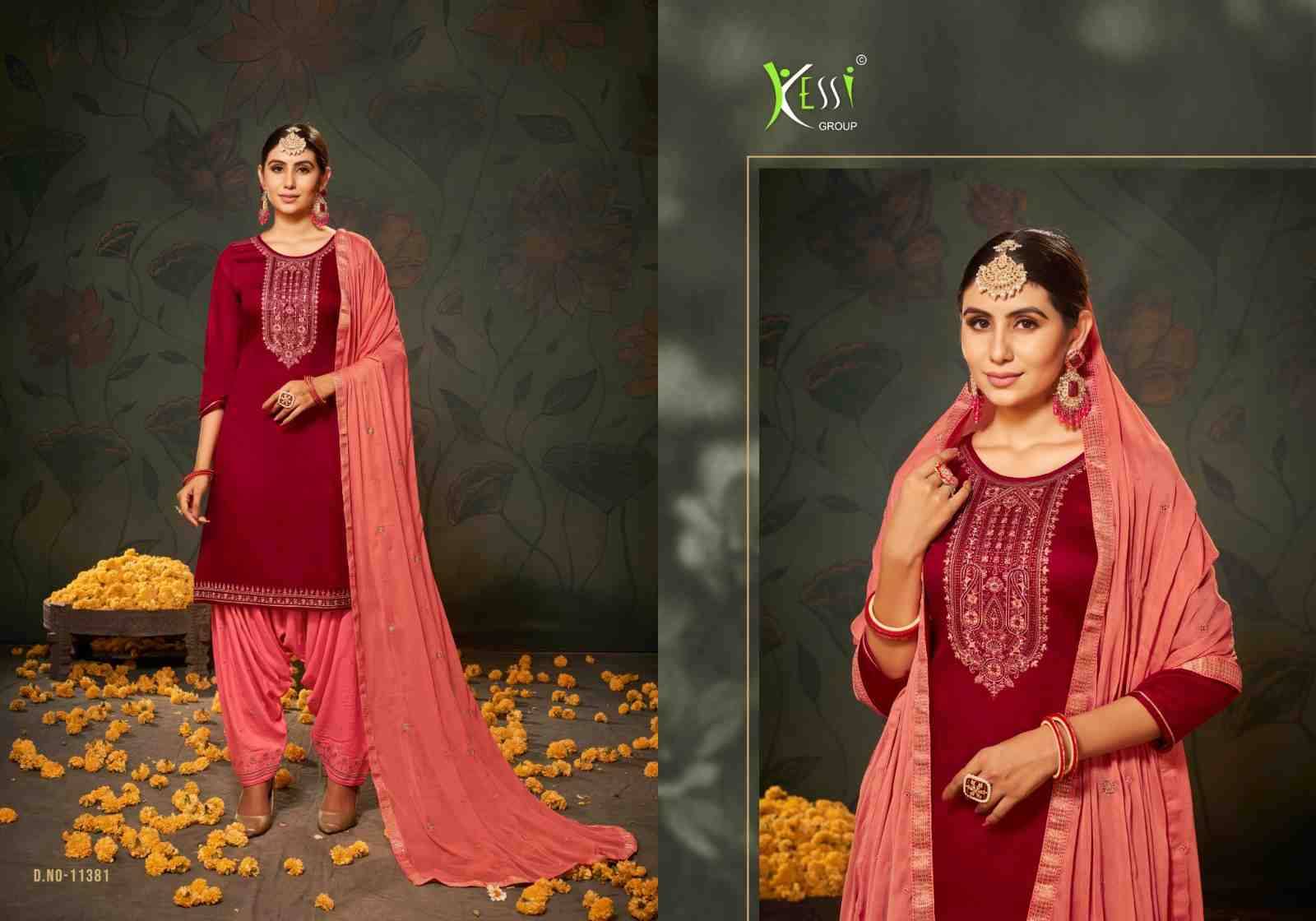 Patiala House Vol-95 By Kessi Fabrics 11381 To 11386 Series Beautiful Patiyala Suits Colorful Stylish Fancy Casual Wear & Ethnic Wear Pure Jam Cotton With Work Dresses At Wholesale Price
