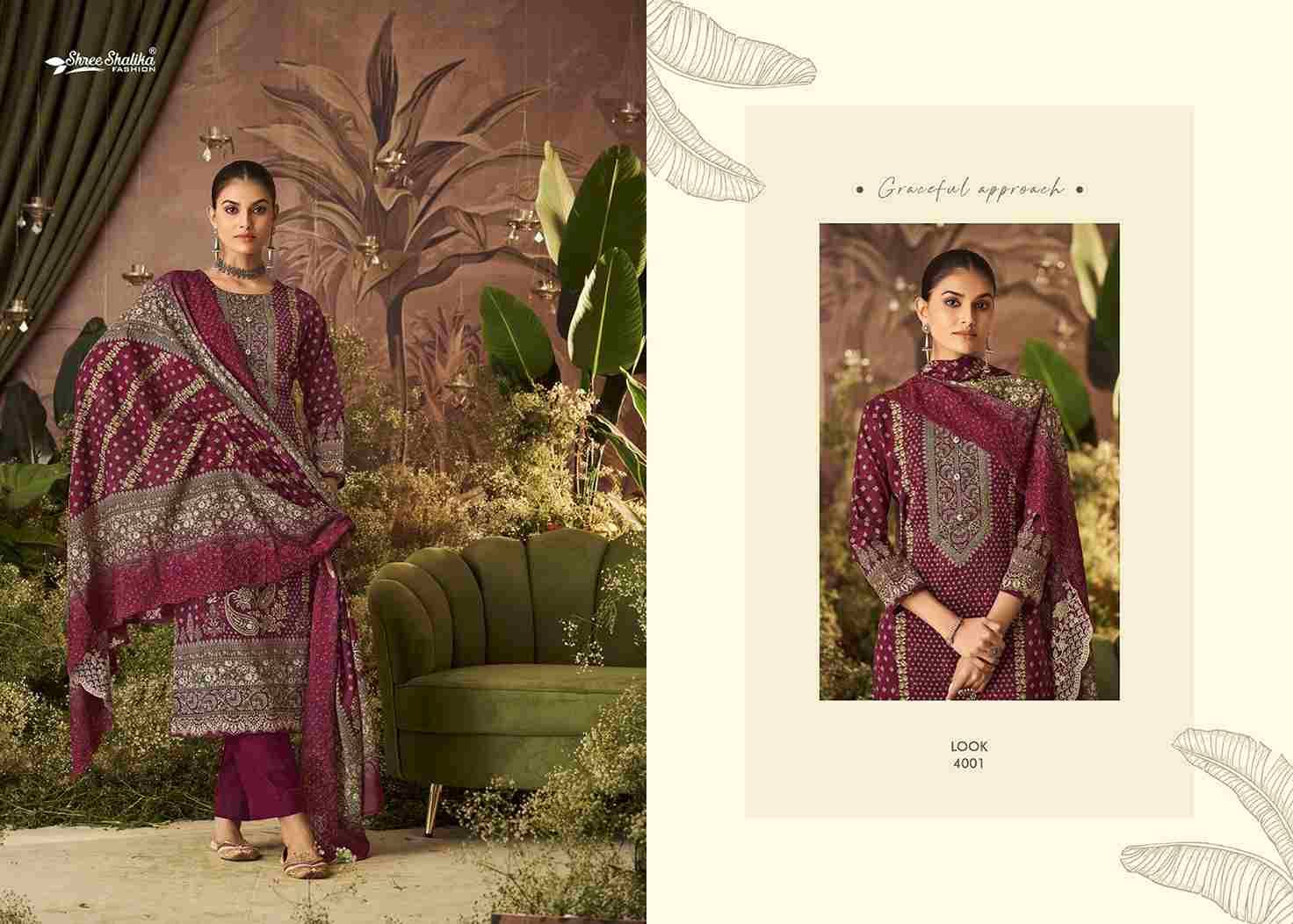 Mannat Vol-4 By Shree Shalika Fashion 4001 To 4006 Series Beautiful Festive Suits Colorful Stylish Fancy Casual Wear & Ethnic Wear Cotton Lawn Digital Print Dresses At Wholesale Price
