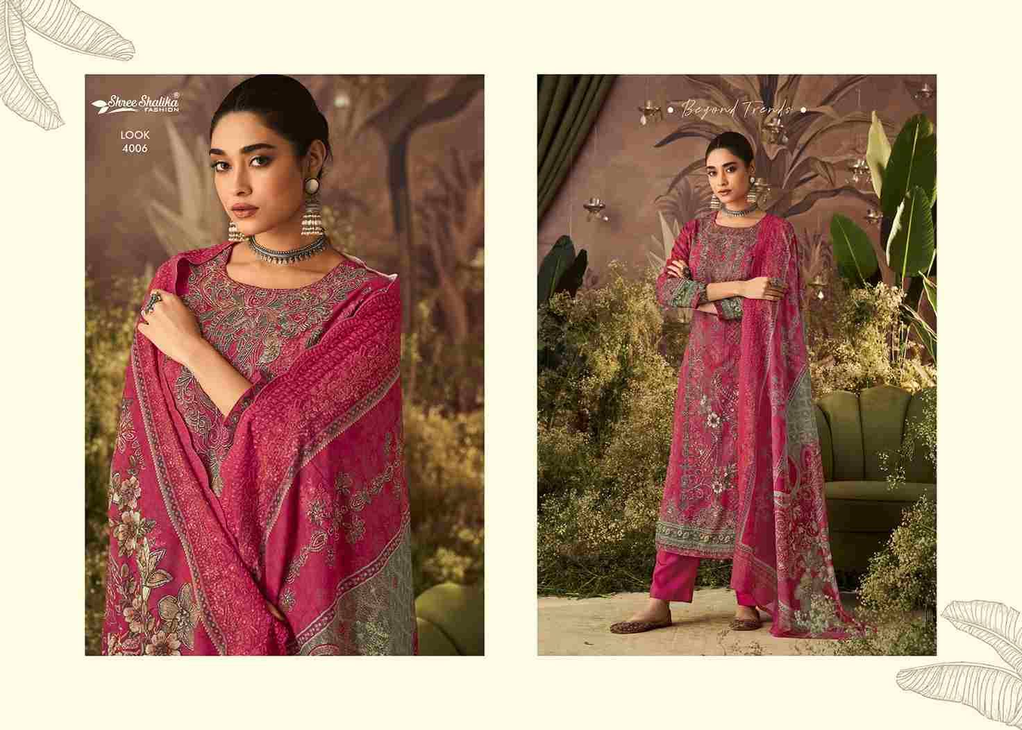 Mannat Vol-4 By Shree Shalika Fashion 4001 To 4006 Series Beautiful Festive Suits Colorful Stylish Fancy Casual Wear & Ethnic Wear Cotton Lawn Digital Print Dresses At Wholesale Price