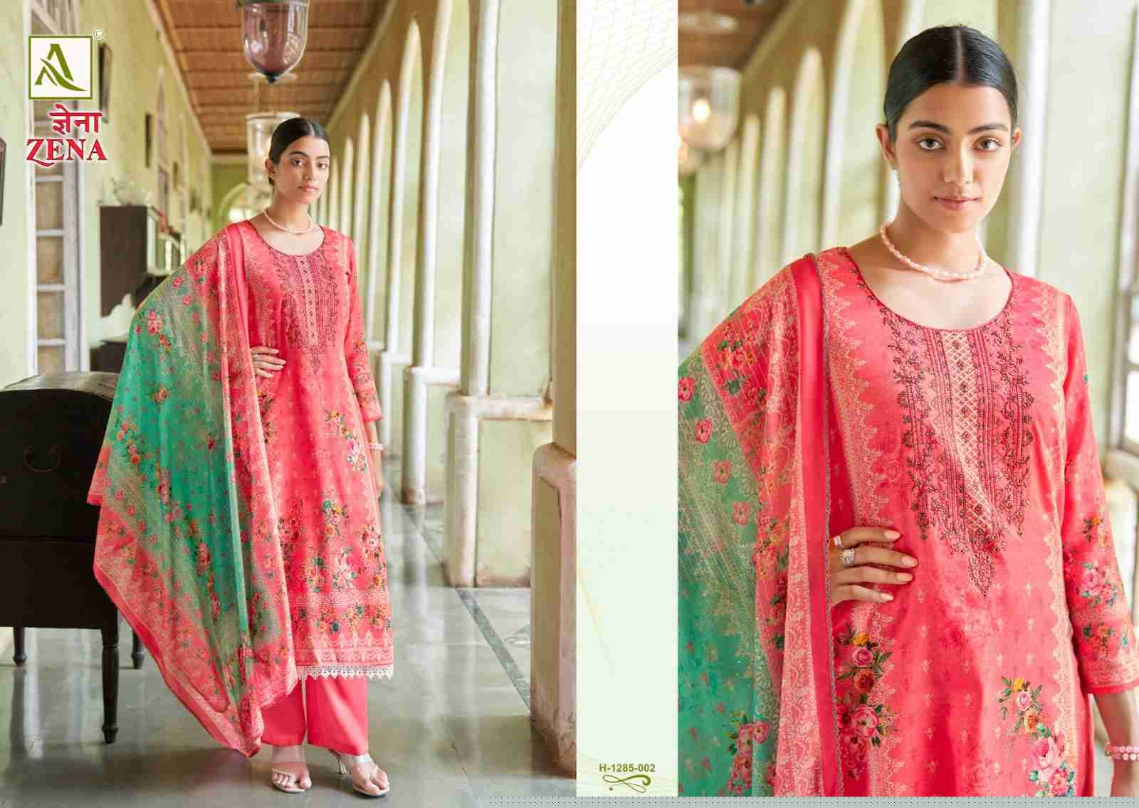 Zena By Alok Suit 1285-001 To 1285-008 Series Beautiful Stylish Fancy Colorful Casual Wear & Ethnic Wear Collection Pure Jam Printed Dresses At Wholesale Price