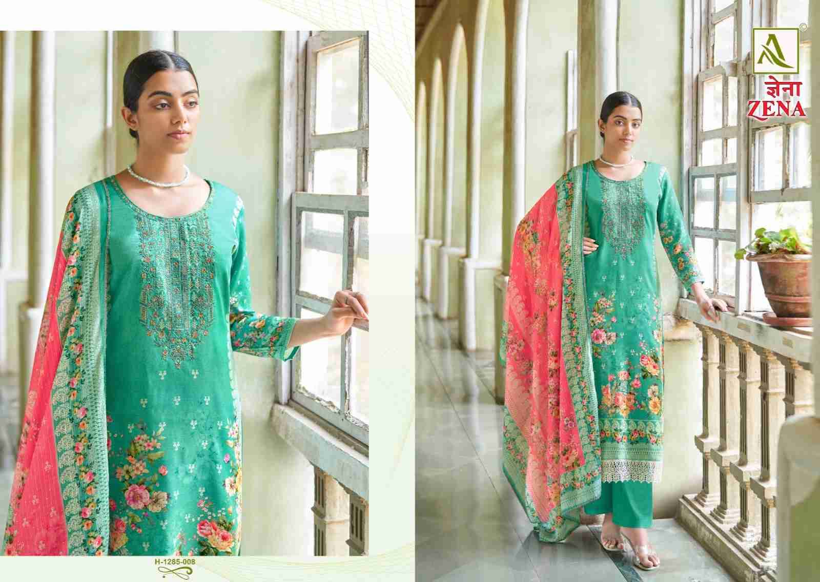 Zena By Alok Suit 1285-001 To 1285-008 Series Beautiful Stylish Fancy Colorful Casual Wear & Ethnic Wear Collection Pure Jam Printed Dresses At Wholesale Price