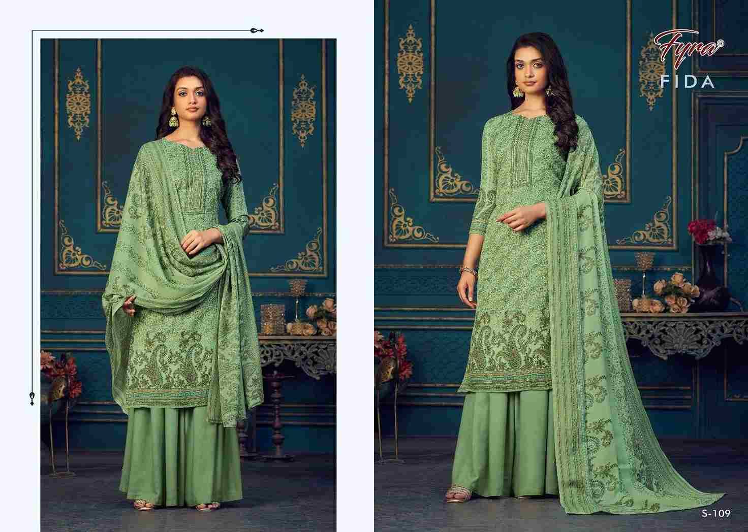 Fida By Fyra 101 To 110 Series Beautiful Stylish Fancy Colorful Casual Wear & Ethnic Wear Collection Pure Cotton Printed Dresses At Wholesale Price
