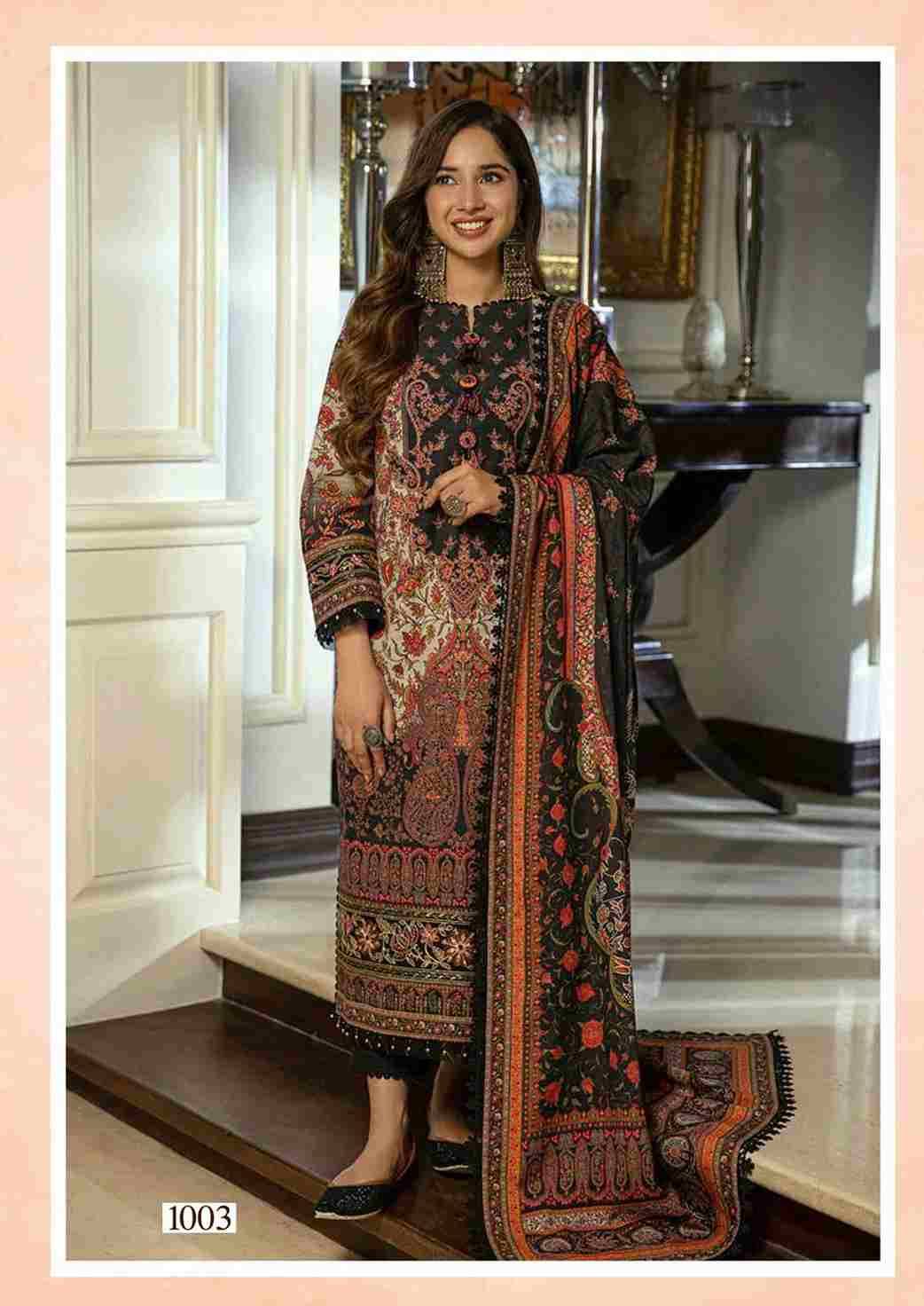 Ramsha By Hala 1001 To 1006 Series Beautiful Festive Suits Stylish Fancy Colorful Casual Wear & Ethnic Wear Pure Cotton Digital Print Dresses At Wholesale Price
