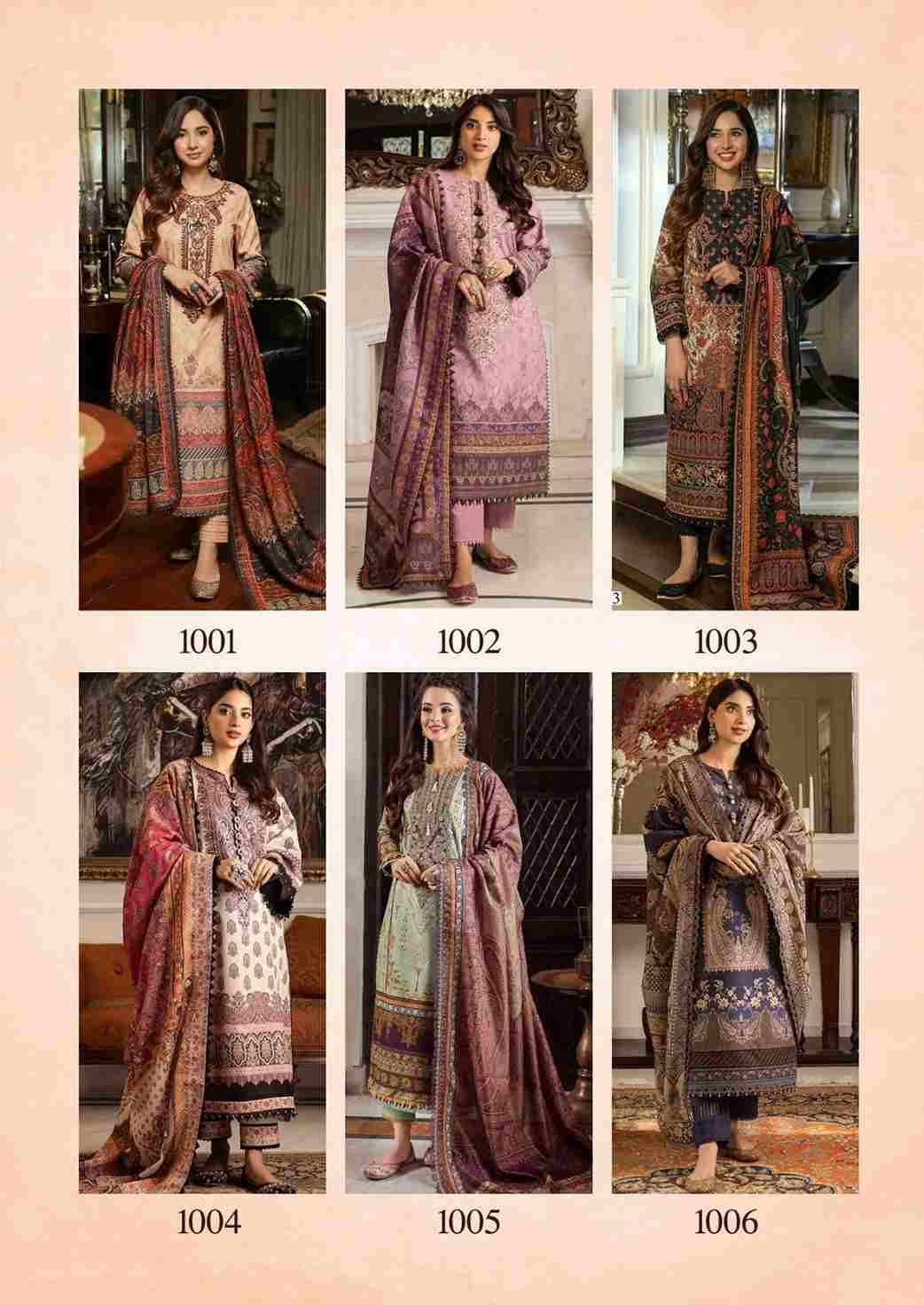 Ramsha By Hala 1001 To 1006 Series Beautiful Festive Suits Stylish Fancy Colorful Casual Wear & Ethnic Wear Pure Cotton Digital Print Dresses At Wholesale Price