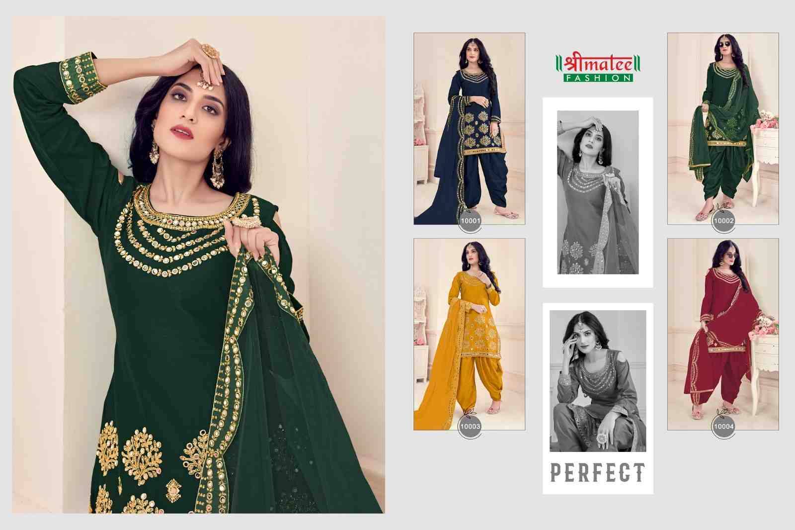 Bebo Vol-10 By Shree Matee Fashion 10001 To 10004 Series Beautiful Patiyala Suits Colorful Stylish Fancy Casual Wear & Ethnic Wear Soft Silk With Work Dresses At Wholesale Price