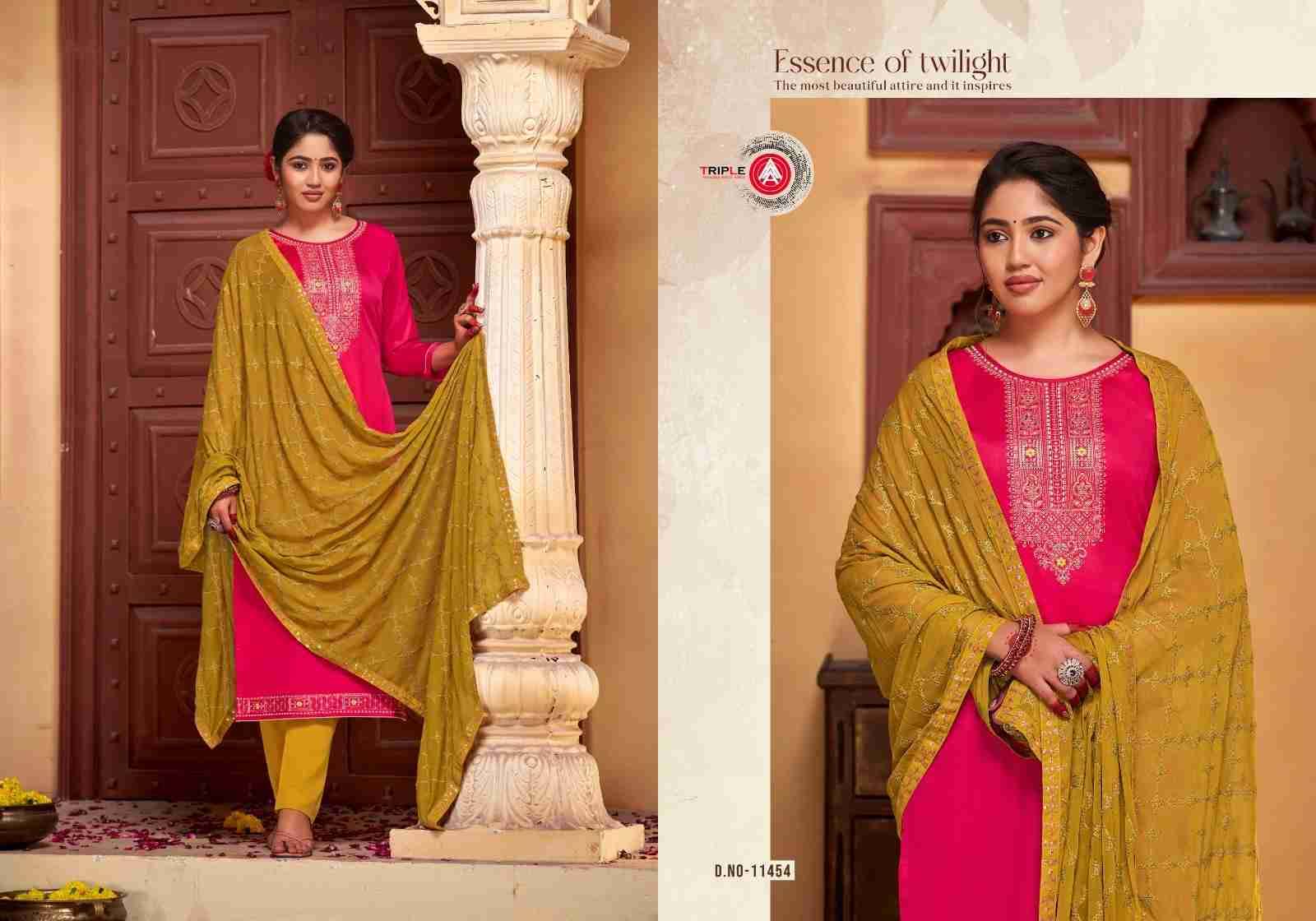 Noopur By Triple AAA 11451 To 11456 Series Beautiful Pakistani Suits Colorful Stylish Fancy Casual Wear & Ethnic Wear Pure Jam Cotton Dresses At Wholesale Price