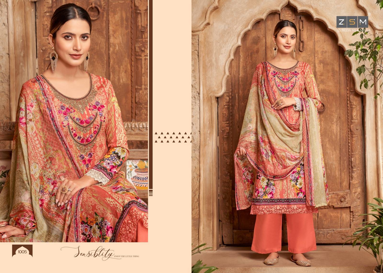 Maheen By Zsm 1001 To 1006 Series Beautiful Suits Colorful Stylish Fancy Casual Wear & Ethnic Wear Pure Lawn Cotton Printed Dresses At Wholesale Price