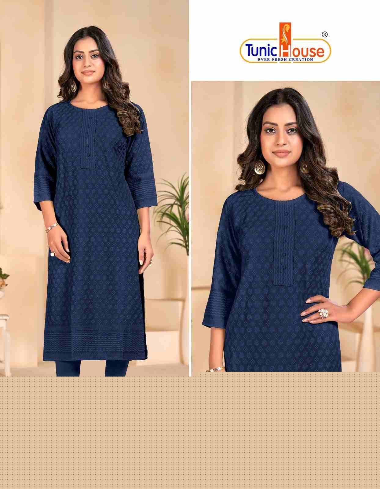 Zumba By Tunic House 01 To 15 Series Designer Stylish Fancy Colorful Beautiful Party Wear & Ethnic Wear Collection Viscose Rayon Kurtis At Wholesale Price