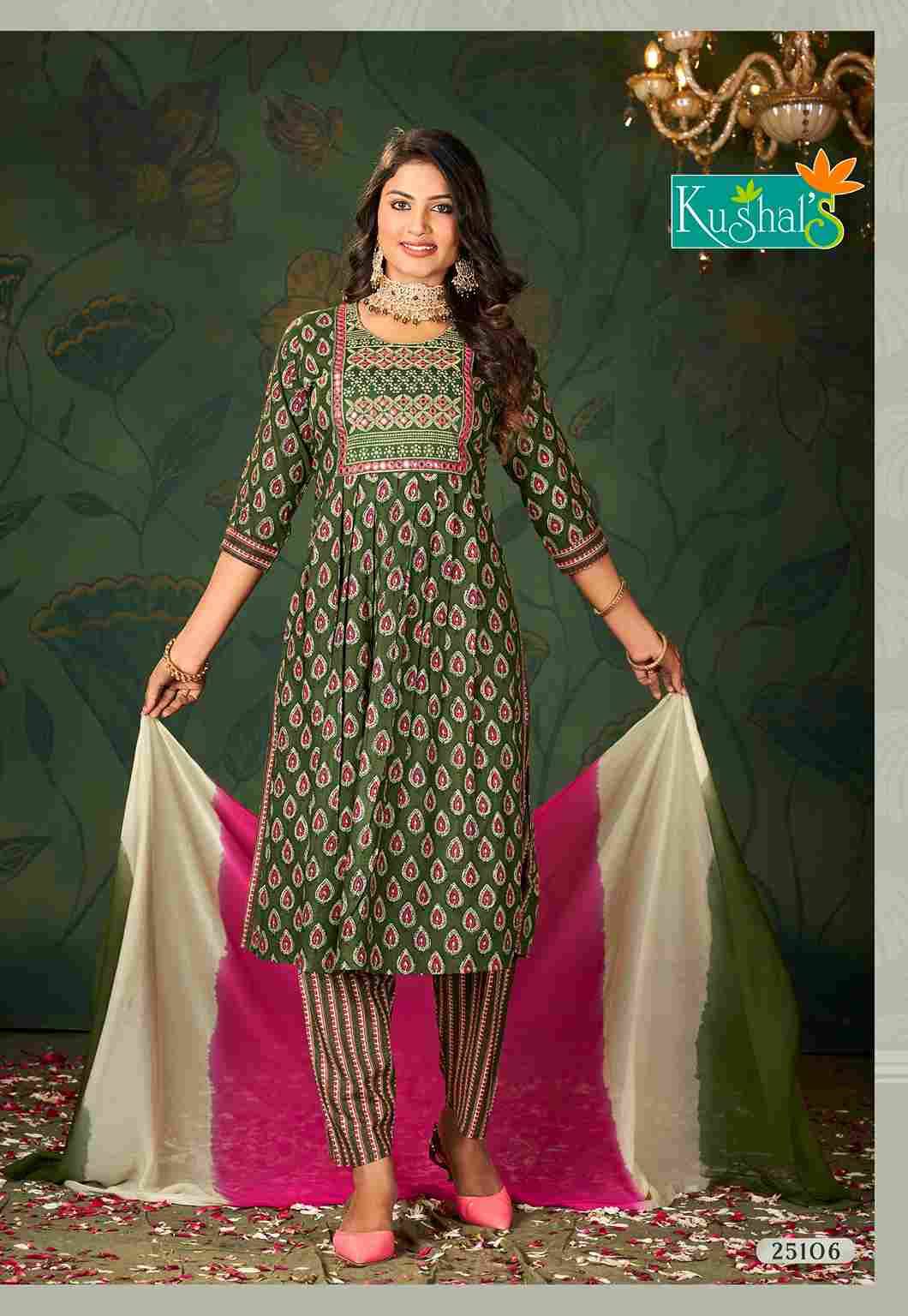 Noor By Kushals 25101 To 25110 Series Beautiful Festive Suits Colorful Stylish Fancy Casual Wear & Ethnic Wear Rayon Print Dresses At Wholesale Price