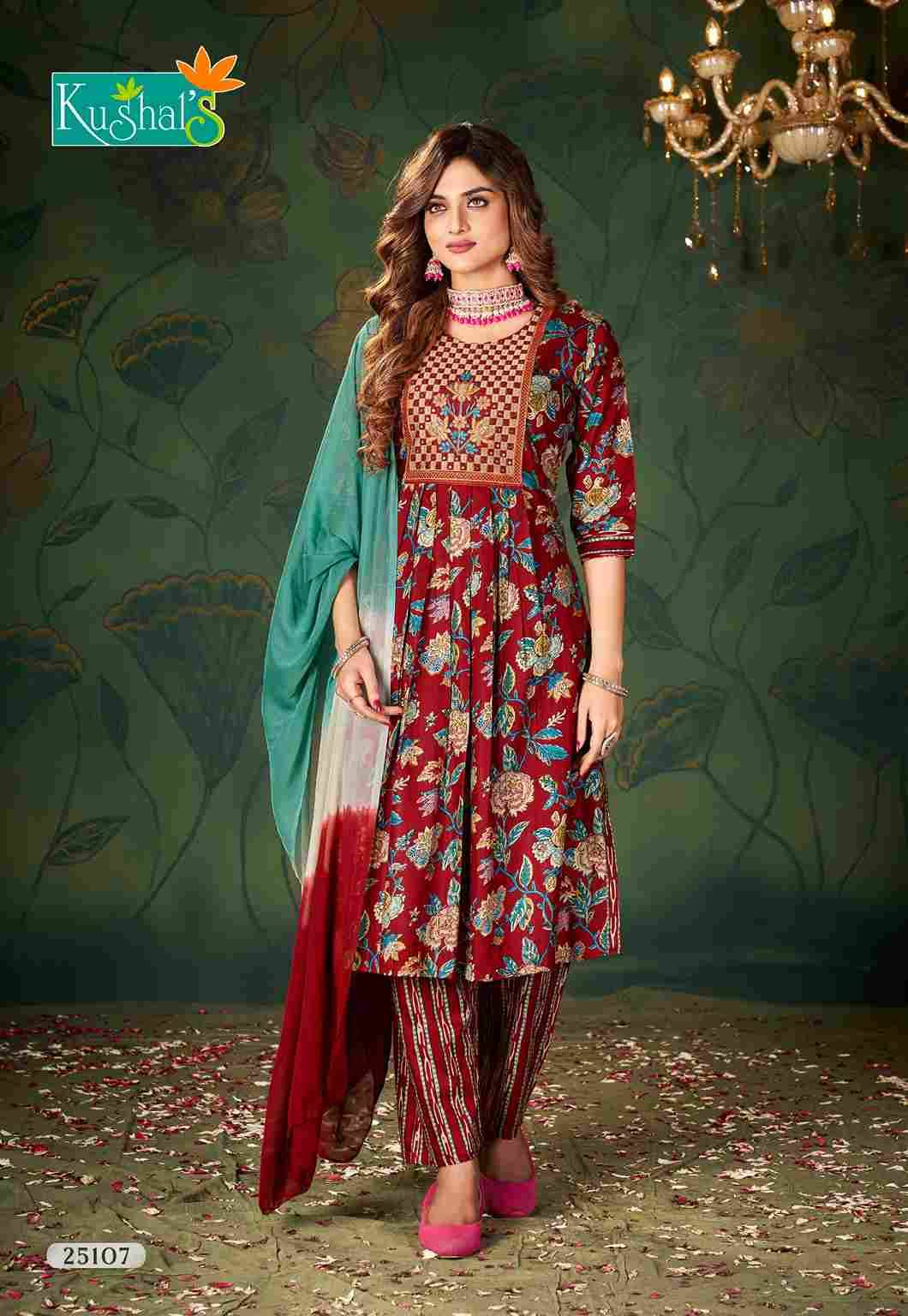 Noor By Kushals 25101 To 25110 Series Beautiful Festive Suits Colorful Stylish Fancy Casual Wear & Ethnic Wear Rayon Print Dresses At Wholesale Price