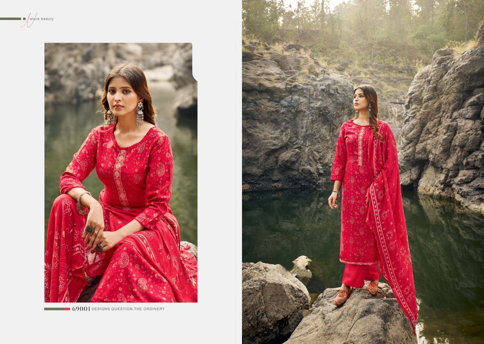Parina By Siyoni 69001 To 69008 Series Beautiful Festive Suits Colorful Stylish Fancy Casual Wear & Ethnic Wear Pure Cotton Silk Digital Prnt Dresses At Wholesale Price
