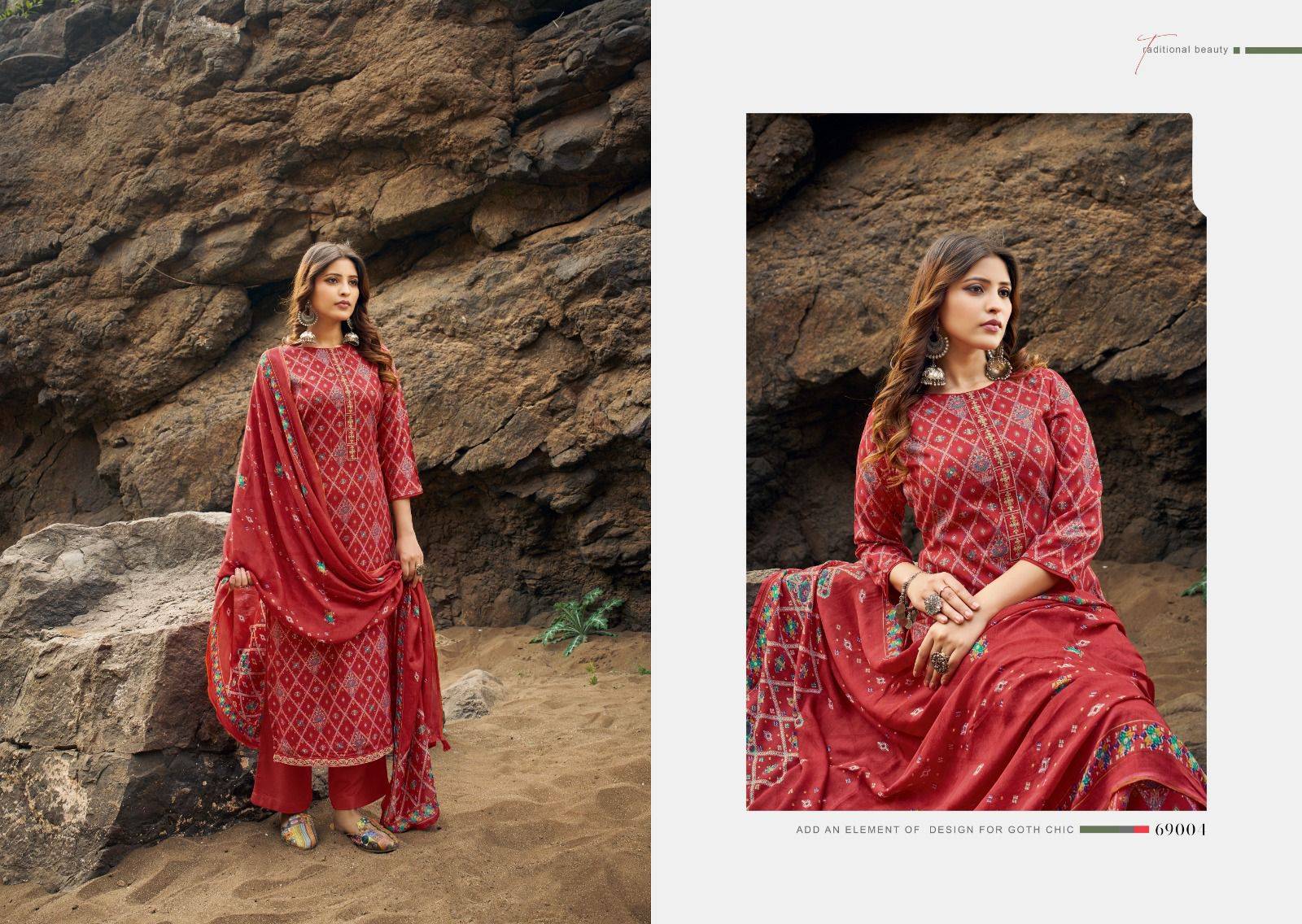 Parina By Siyoni 69001 To 69008 Series Beautiful Festive Suits Colorful Stylish Fancy Casual Wear & Ethnic Wear Pure Cotton Silk Digital Prnt Dresses At Wholesale Price