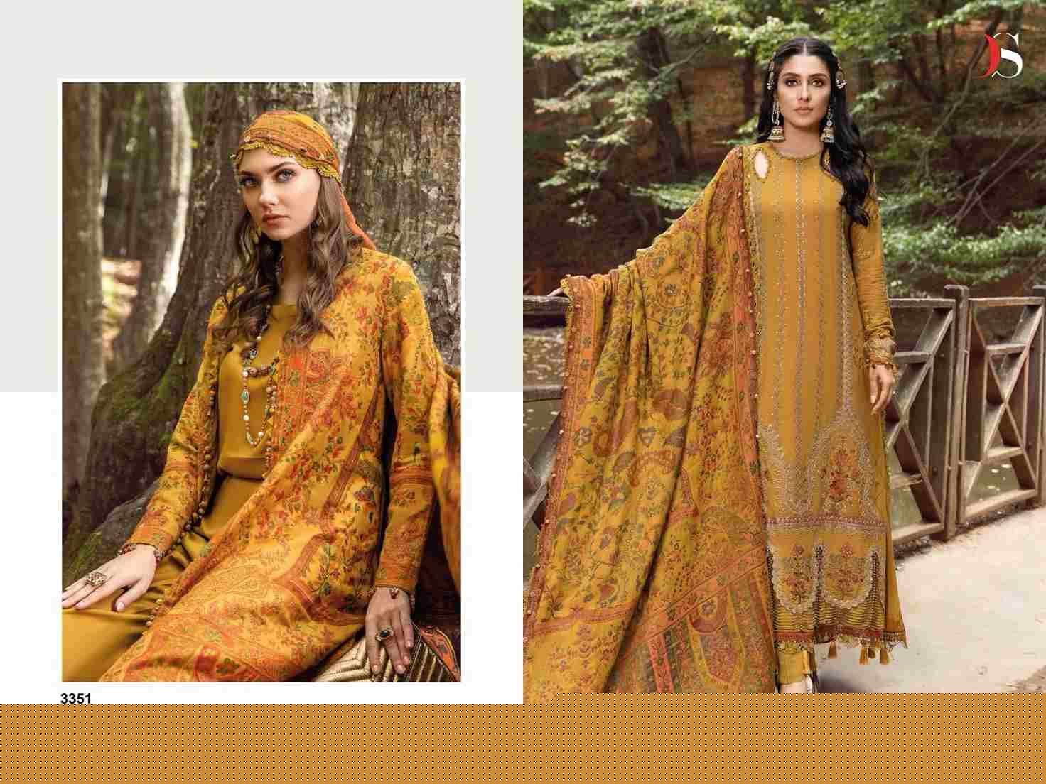 Maria.B. Embroidered-24 By Deepsy Suits 3351 To 3354 Serie Wholesale Designer Pakistani Suits Collection Beautiful Stylish Fancy Colorful Party Wear & Occasional Wear Rayon Cotton Embroidered Dresses At Wholesale Price