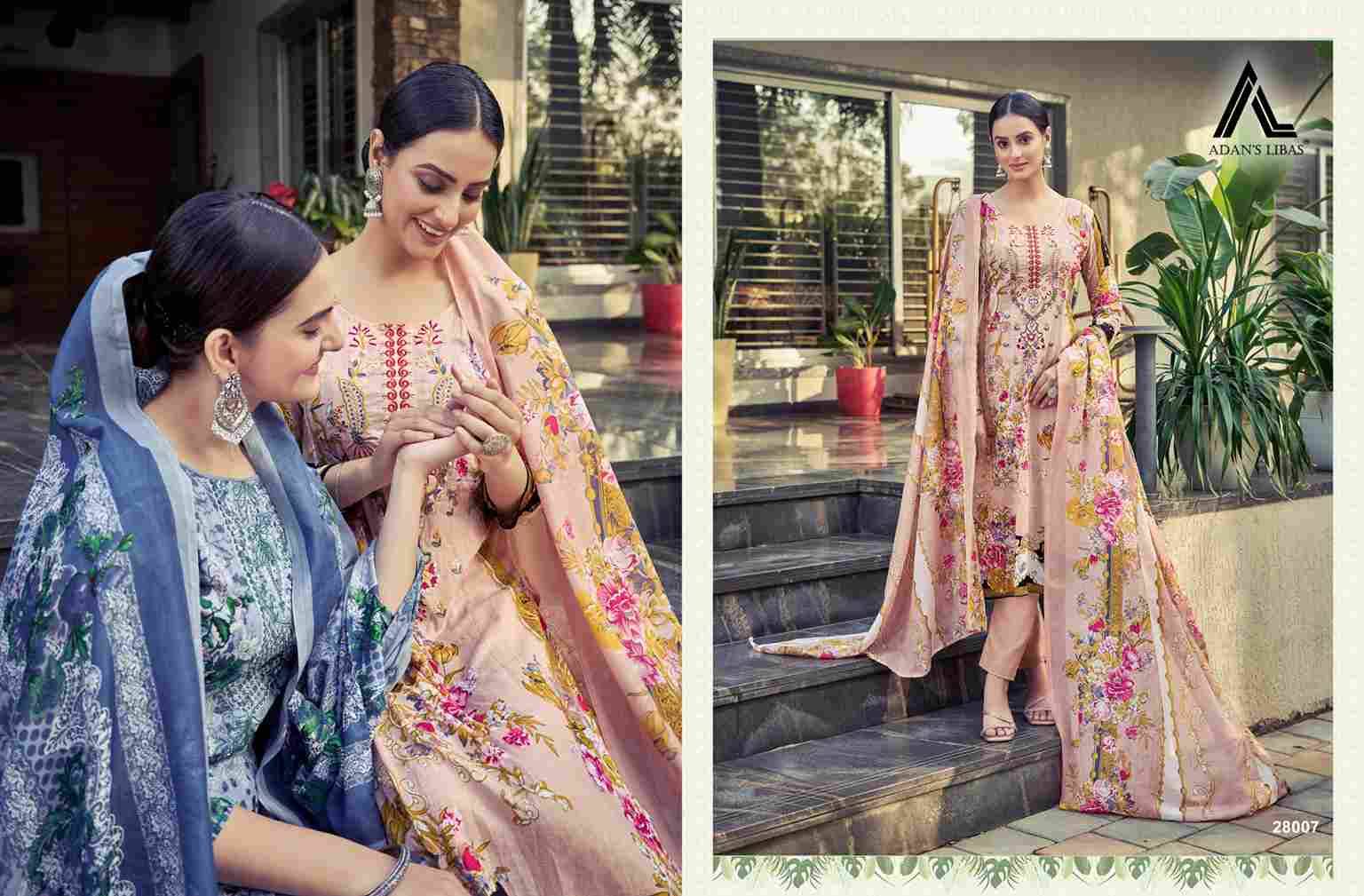 Naira Vol-28 By Adans Libas 28001 To 28010 Series Beautiful Festive Suits Colorful Stylish Fancy Casual Wear & Ethnic Wear Pure Cotton Print With Work Dresses At Wholesale Price