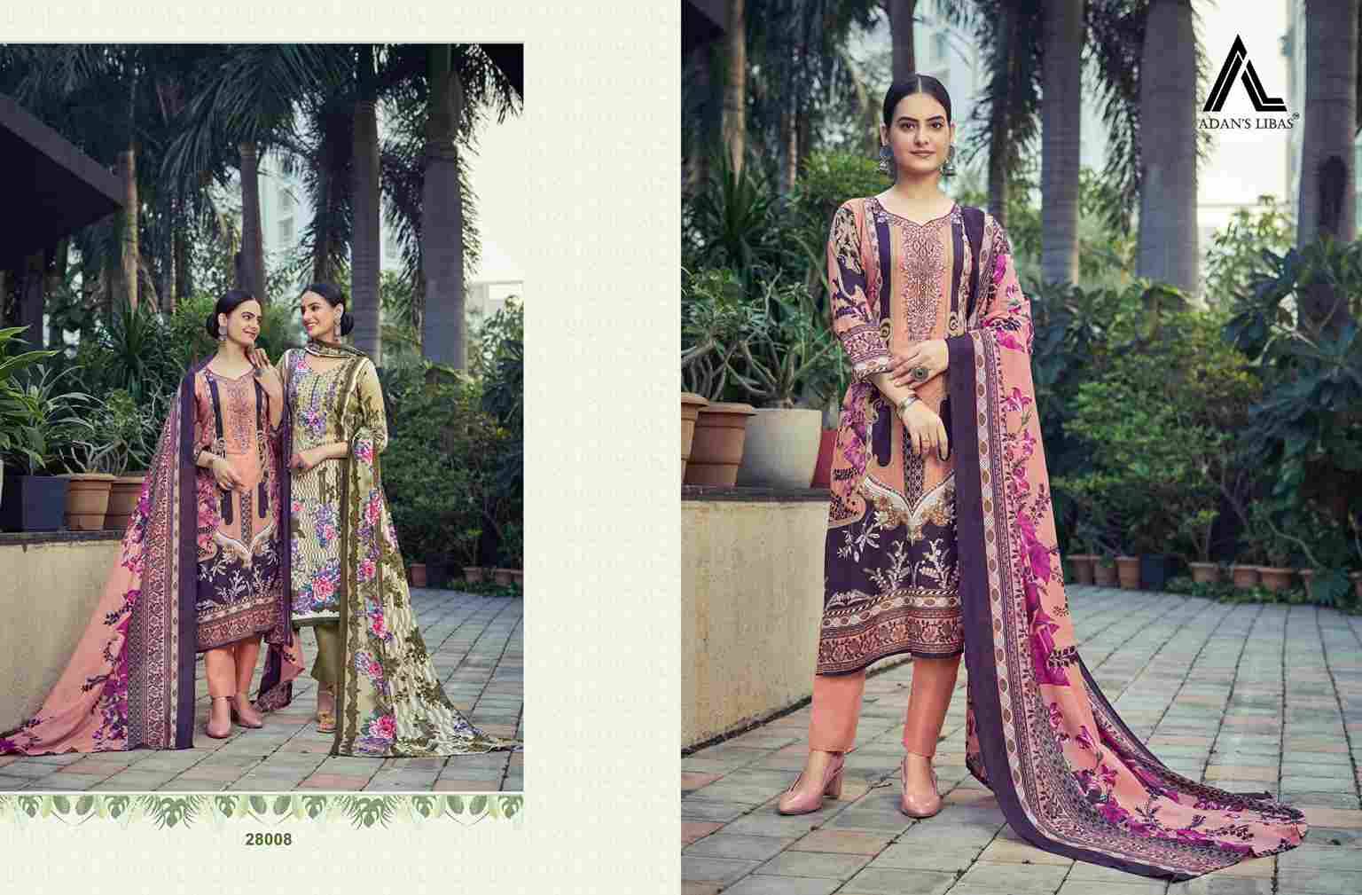 Naira Vol-28 By Adans Libas 28001 To 28010 Series Beautiful Festive Suits Colorful Stylish Fancy Casual Wear & Ethnic Wear Pure Cotton Print With Work Dresses At Wholesale Price