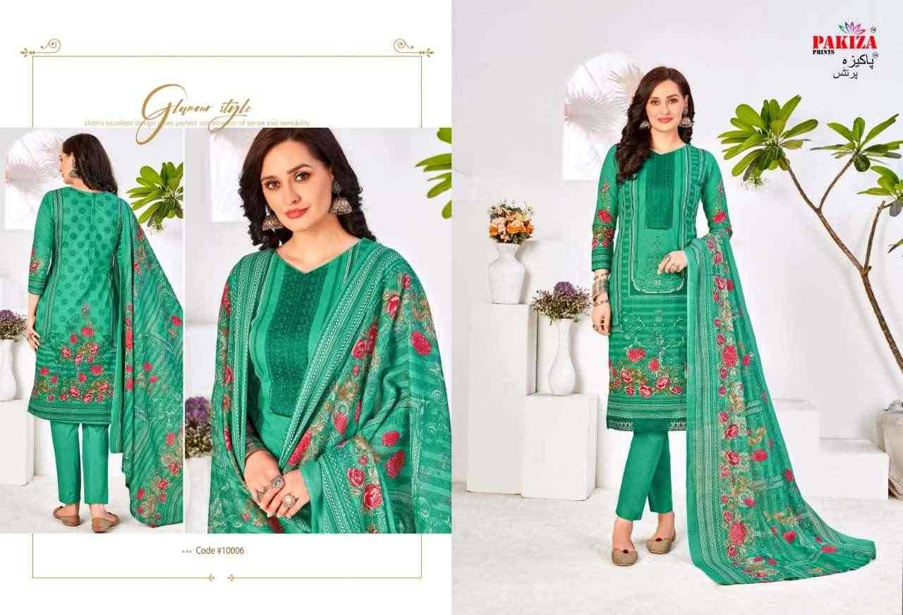 Volume Vol-10 By Pakiza Prints 10001 To 10010 Series Beautiful Festive Suits Colorful Stylish Fancy Casual Wear & Ethnic Wear Lawn Cotton Print Dresses At Wholesale Price