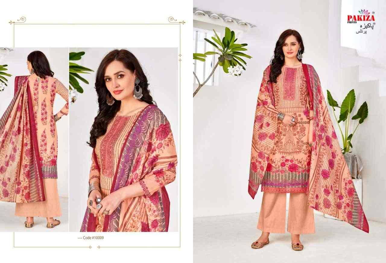 Volume Vol-10 By Pakiza Prints 10001 To 10010 Series Beautiful Festive Suits Colorful Stylish Fancy Casual Wear & Ethnic Wear Lawn Cotton Print Dresses At Wholesale Price