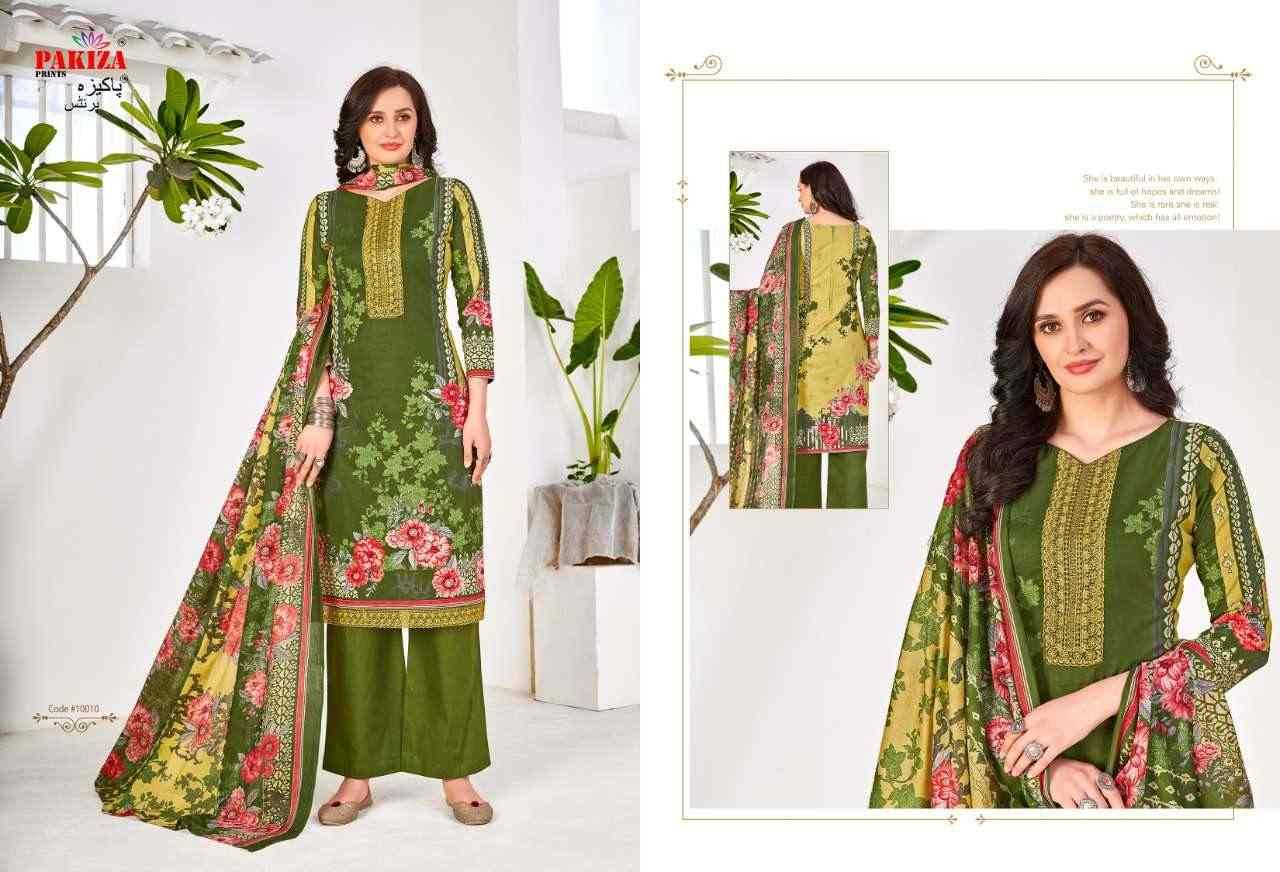 Volume Vol-10 By Pakiza Prints 10001 To 10010 Series Beautiful Festive Suits Colorful Stylish Fancy Casual Wear & Ethnic Wear Lawn Cotton Print Dresses At Wholesale Price