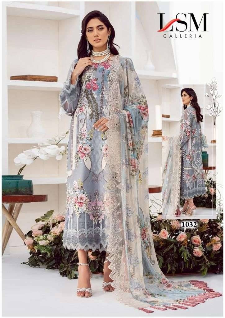 Parian Dream Vol-6 By Lsm Galleria 1031 To 1036 Series Beautiful Festive Suits Colorful Stylish Fancy Casual Wear & Ethnic Wear Pure Lawn Print With Work Dresses At Wholesale Price
