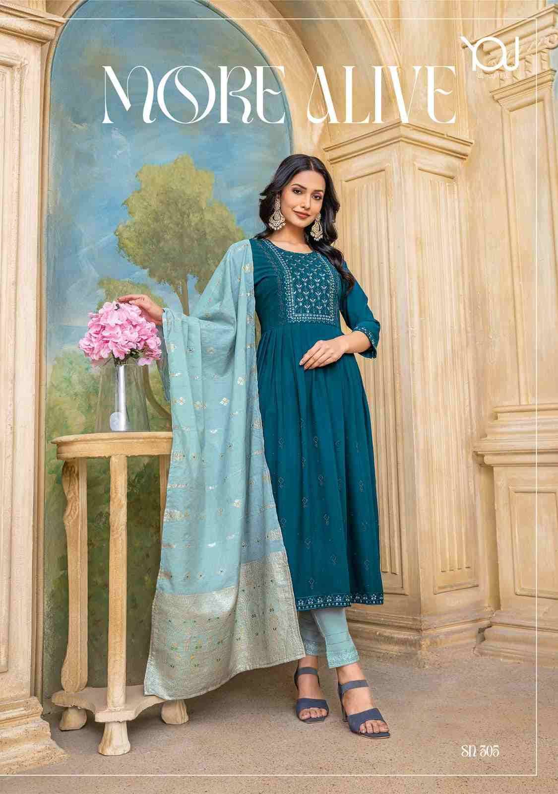 Sheen Vol-3 By You 301 To 305 Series Designer Festive Suits Beautiful Stylish Fancy Colorful Party Wear & Occasional Wear Nylon Viscose Dresses At Wholesale Price
