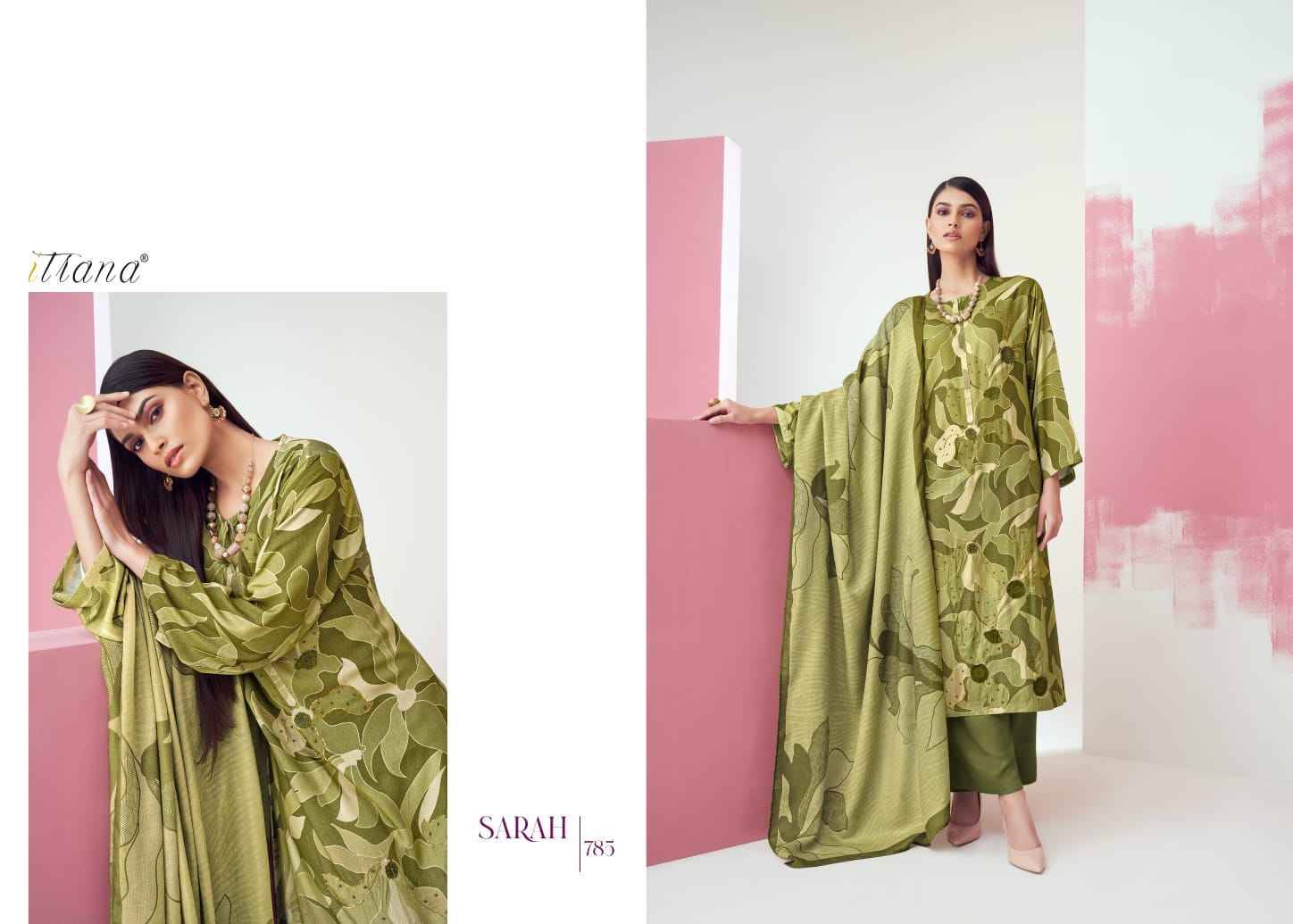 Sarah By Itrana Designer Festive Suits Beautiful Stylish Fancy Colorful Party Wear & Occasional Wear Muslin Silk Dresses At Wholesale Price