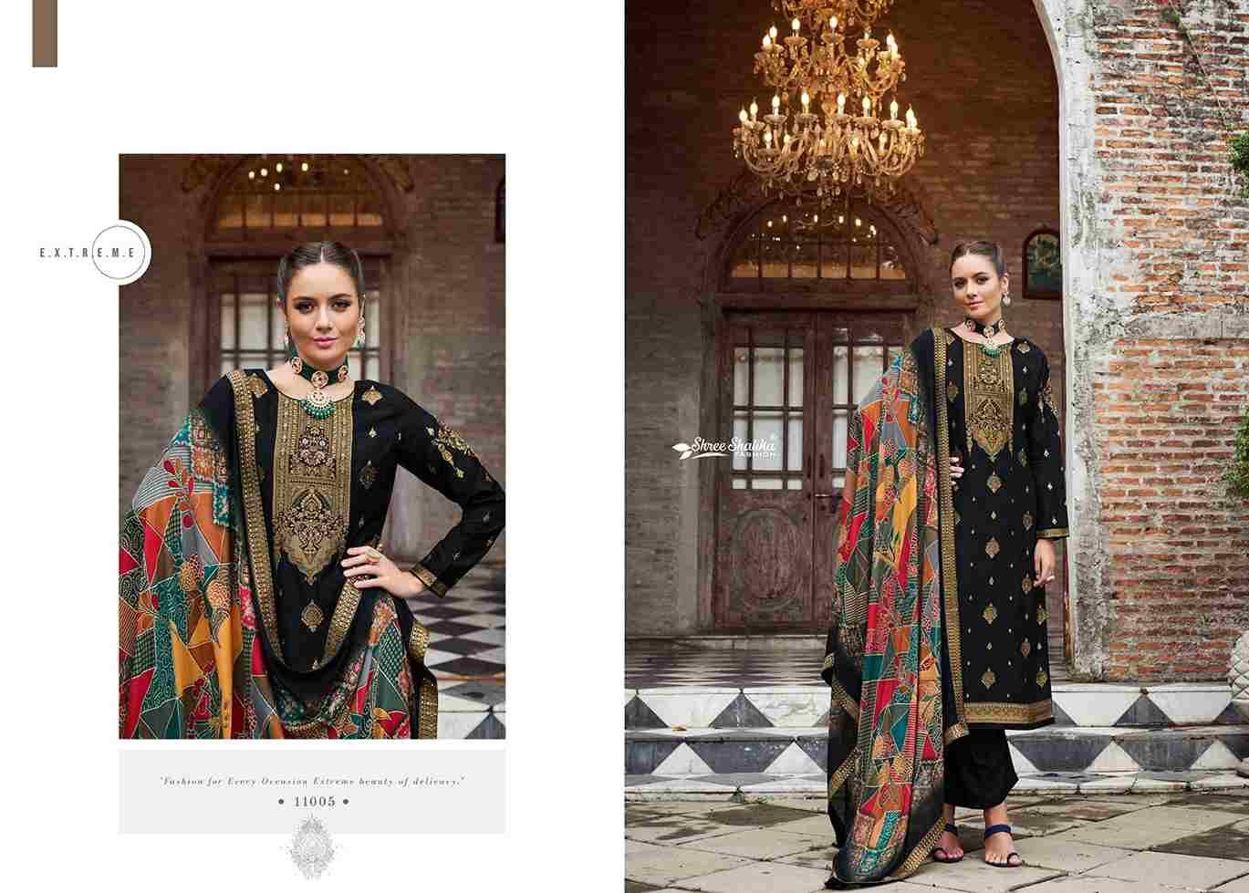 Mandakini Vol-12 By Shree Shalika Fashion 11001 To 11008 Series Beautiful Festive Suits Colorful Stylish Fancy Casual Wear & Ethnic Wear Prue Viscose Dola Jacquard Dresses At Wholesale Price