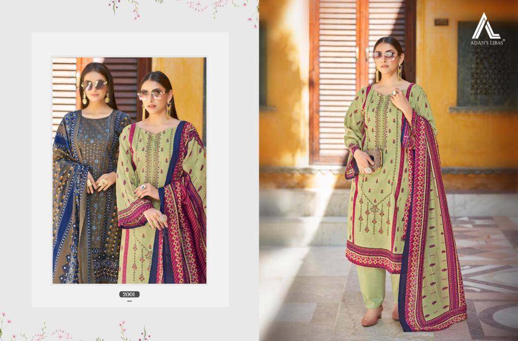 Bin Saeed Vol-2 By Adans Libas 2001 To 2008 Series Beautiful Festive Suits Colorful Stylish Fancy Casual Wear & Ethnic Wear Pure Cotton With Embroidered Dresses At Wholesale Price