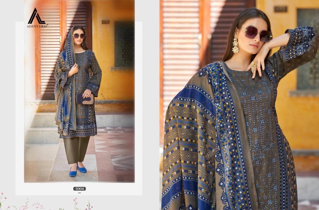 Bin Saeed Vol-2 By Adans Libas 2001 To 2008 Series Beautiful Festive Suits Colorful Stylish Fancy Casual Wear & Ethnic Wear Pure Cotton With Embroidered Dresses At Wholesale Price