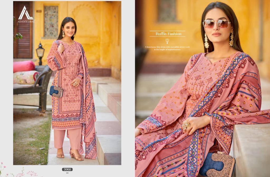 Bin Saeed Vol-2 By Adans Libas 2001 To 2008 Series Beautiful Festive Suits Colorful Stylish Fancy Casual Wear & Ethnic Wear Pure Cotton With Embroidered Dresses At Wholesale Price