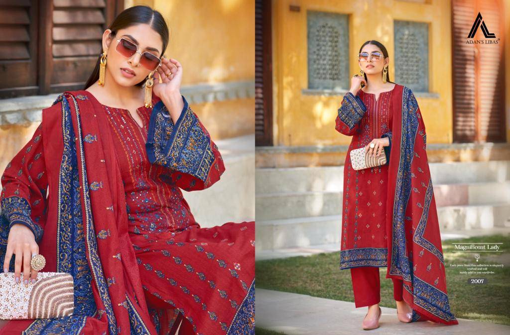 Bin Saeed Vol-2 By Adans Libas 2001 To 2008 Series Beautiful Festive Suits Colorful Stylish Fancy Casual Wear & Ethnic Wear Pure Cotton With Embroidered Dresses At Wholesale Price