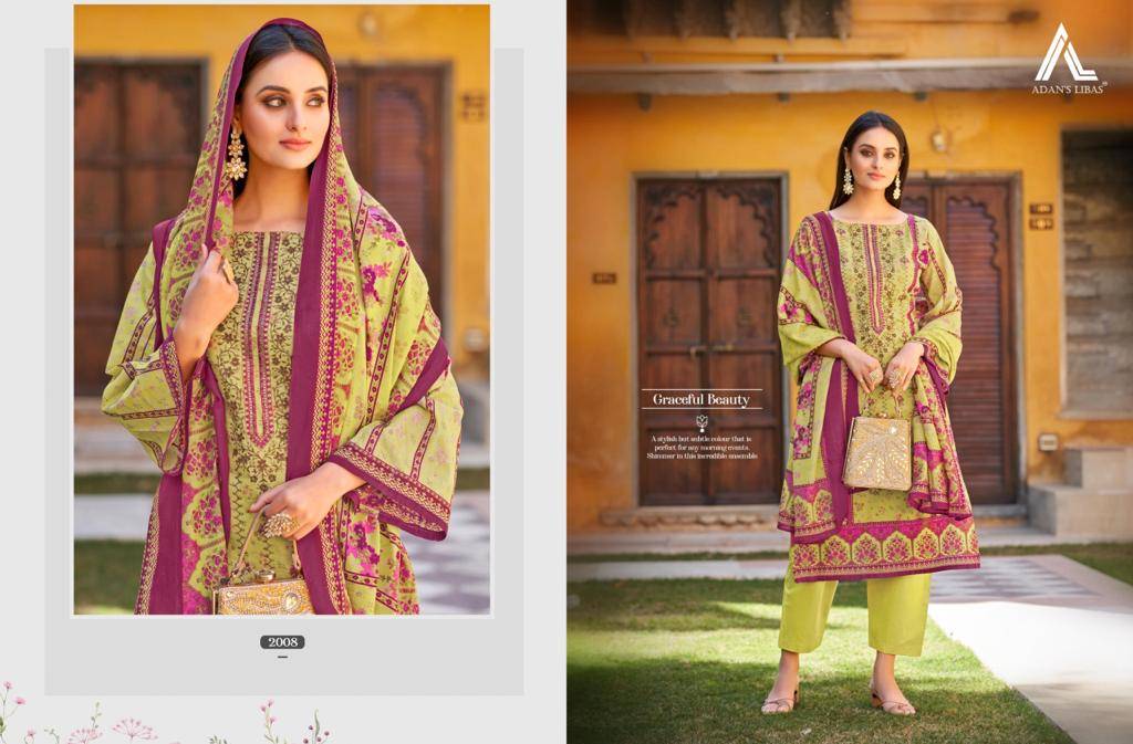 Bin Saeed Vol-2 By Adans Libas 2001 To 2008 Series Beautiful Festive Suits Colorful Stylish Fancy Casual Wear & Ethnic Wear Pure Cotton With Embroidered Dresses At Wholesale Price