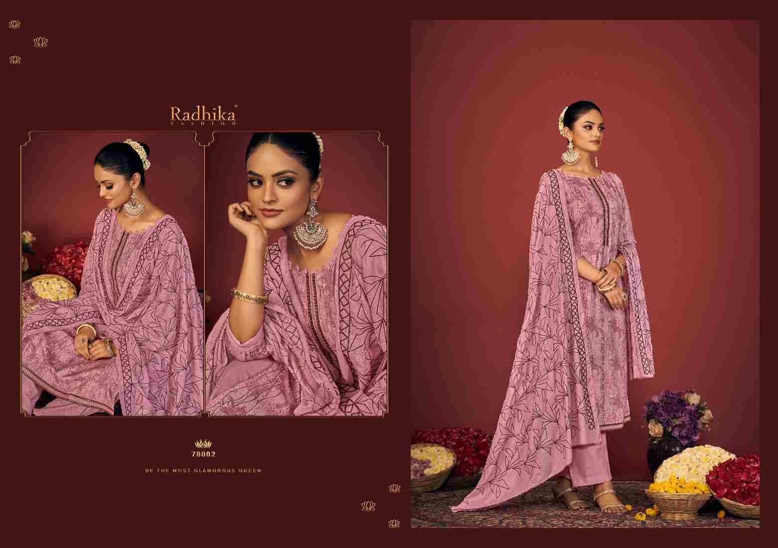 Blossom Vol-14 By Radhika Fashion 78001 To 78006 Series Beautiful Stylish Festive Suits Fancy Colorful Casual Wear & Ethnic Wear & Ready To Wear Pure Cotton Print Dresses At Wholesale Price
