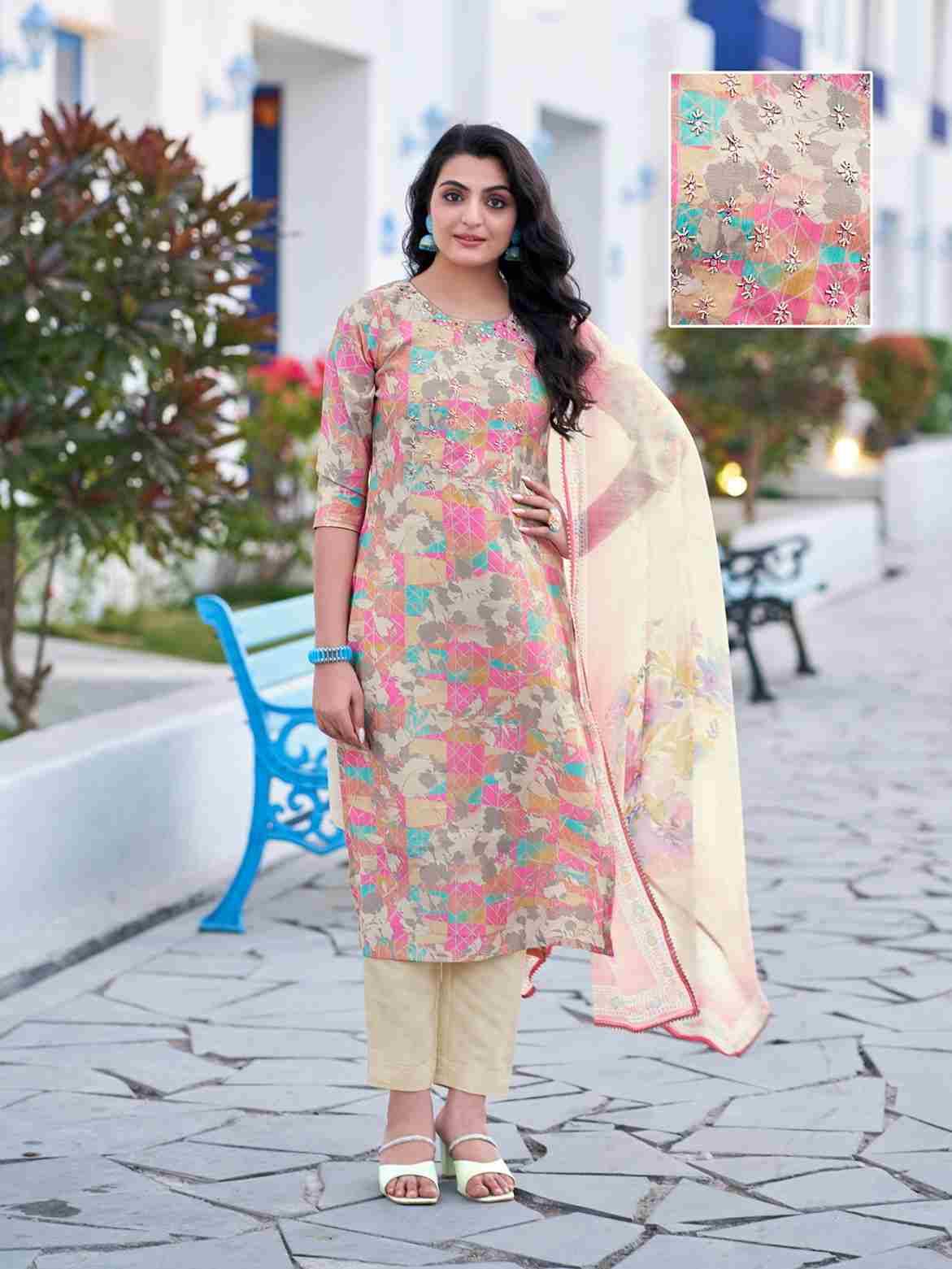 Vaman By Parra Studio 1001 To 1005 Series Festive Suits Beautiful Fancy Colorful Stylish Party Wear & Occasional Wear Modal Chanderi Dresses At Wholesale Price
