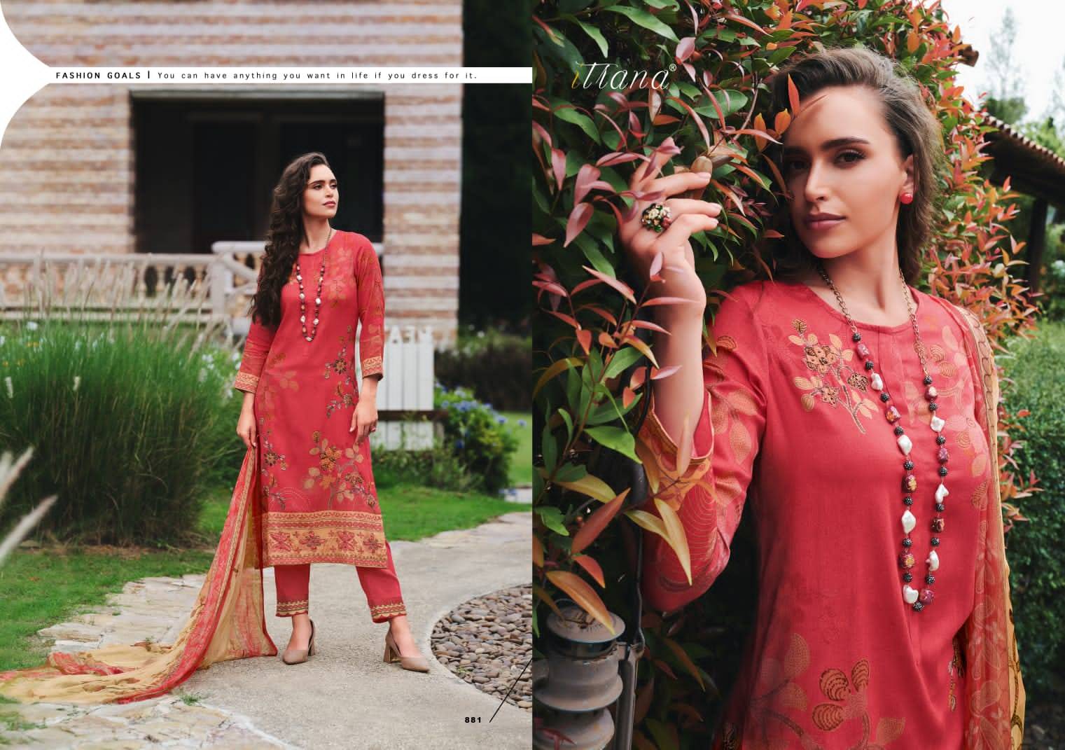 Lalita By Itrana Beautiful Festive Suits Colorful Stylish Fancy Casual Wear & Ethnic Wear Pure Cotton Satin Print Dresses At Wholesale Price