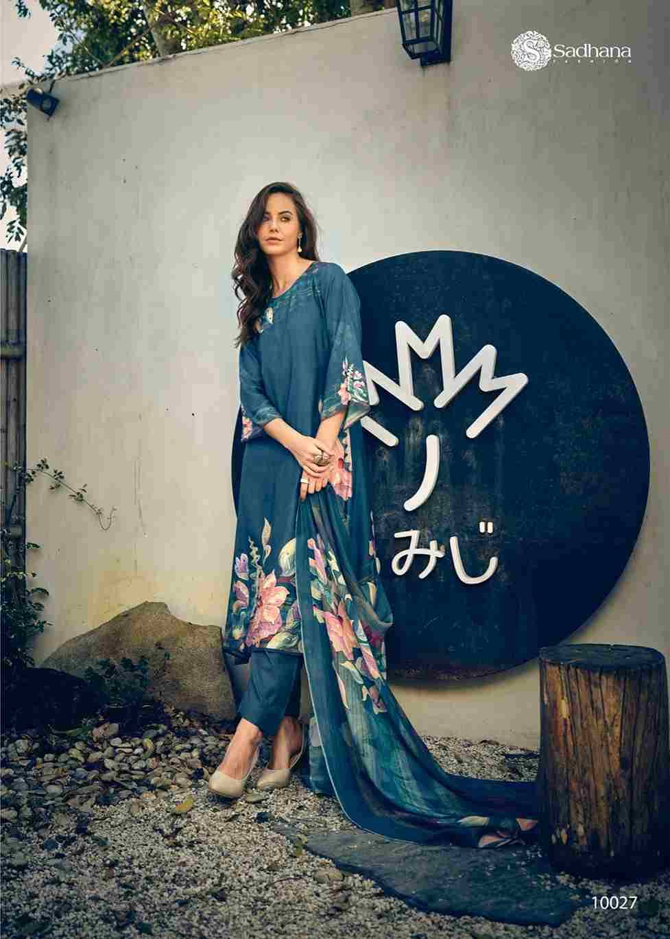 Minerva By Sadhana Fashion 10025 To 10032 Series Beautiful Festive Suits Colorful Stylish Fancy Casual Wear & Ethnic Wear Pure Muslin Silk Embroidered Dresses At Wholesale Price